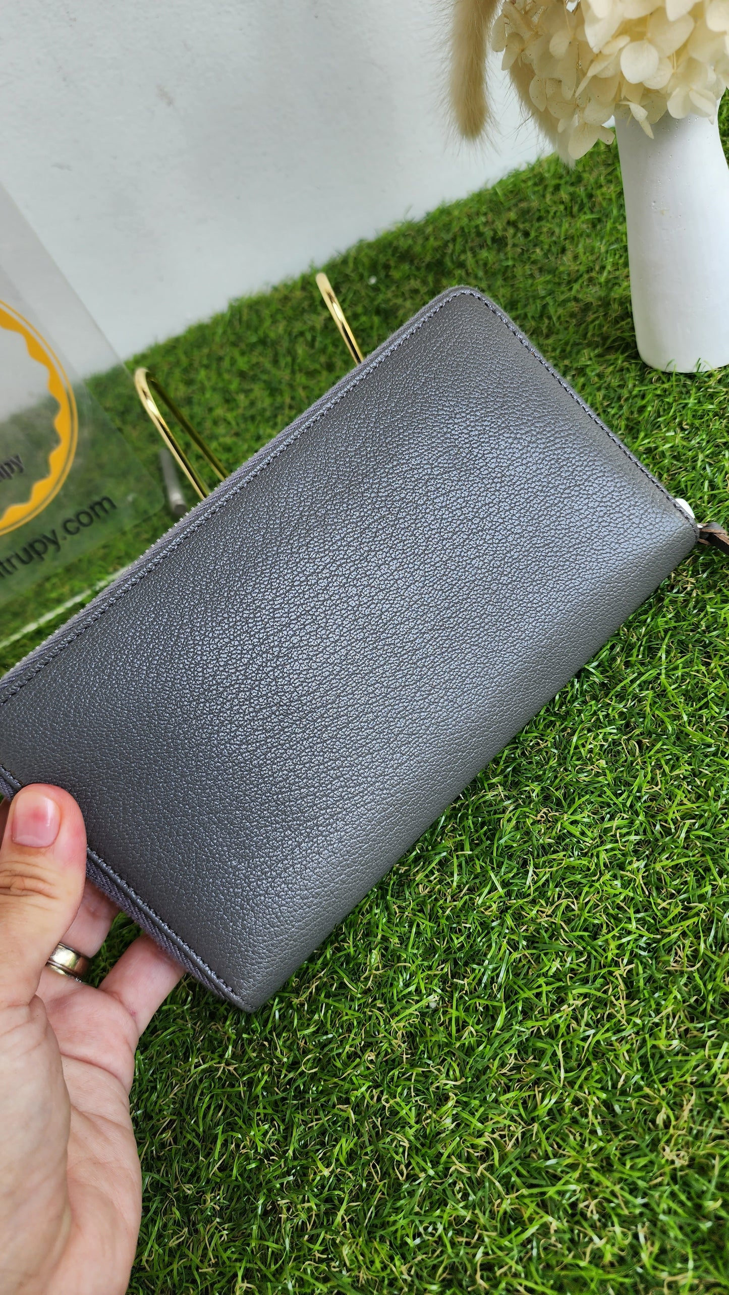 BALENCIAGA MET EDGE LONG WALLET