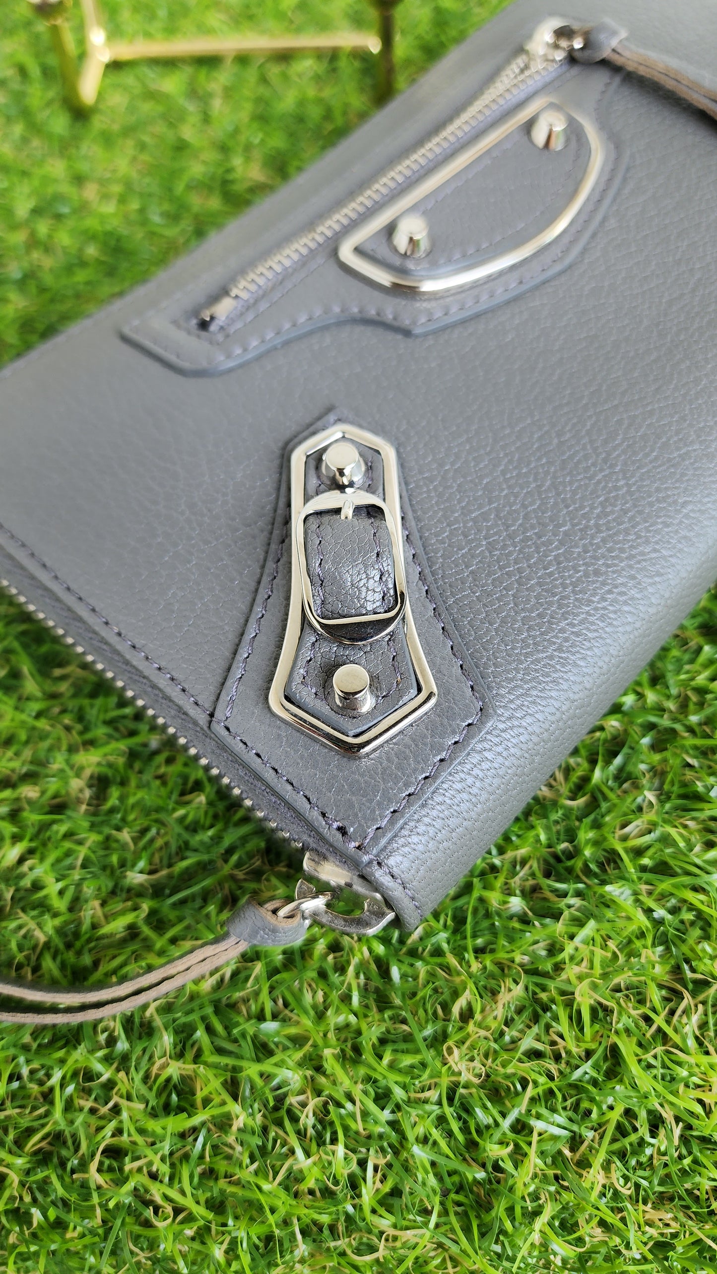BALENCIAGA MET EDGE LONG WALLET