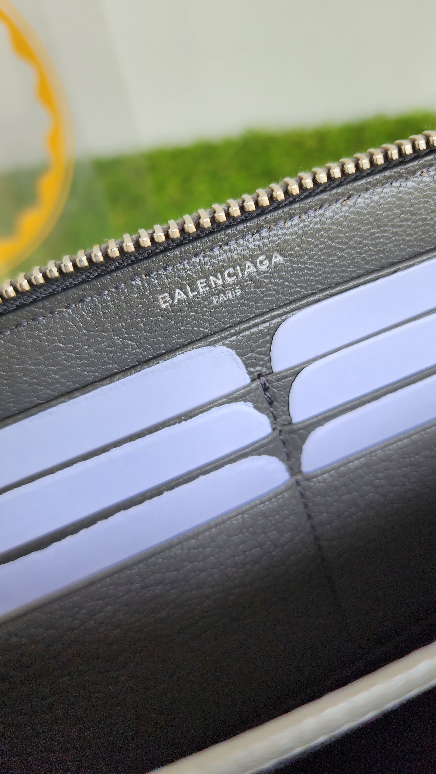 BALENCIAGA MET EDGE LONG WALLET