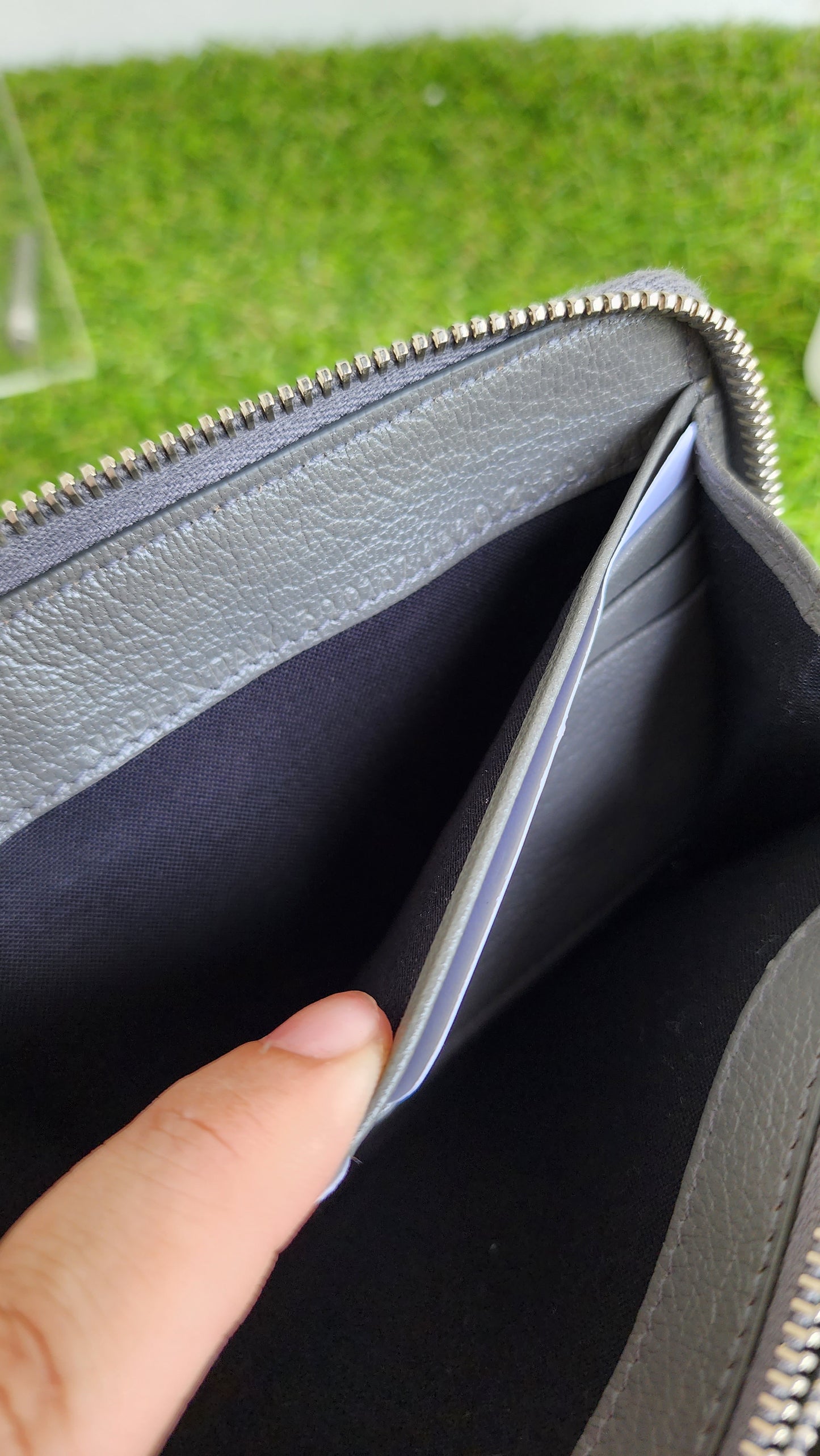 BALENCIAGA MET EDGE LONG WALLET