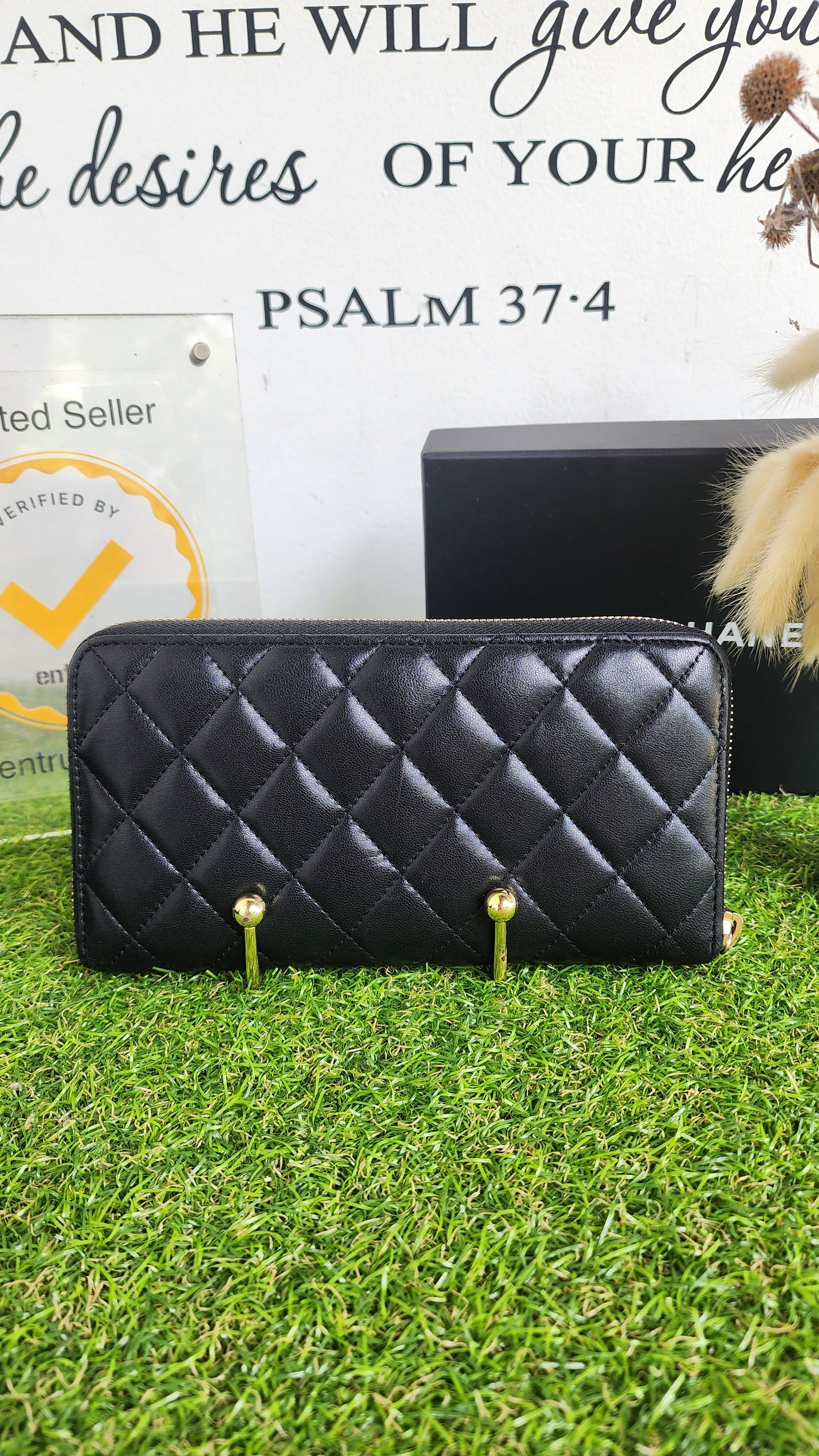 CHANEL LONG ZIPPY WALLET