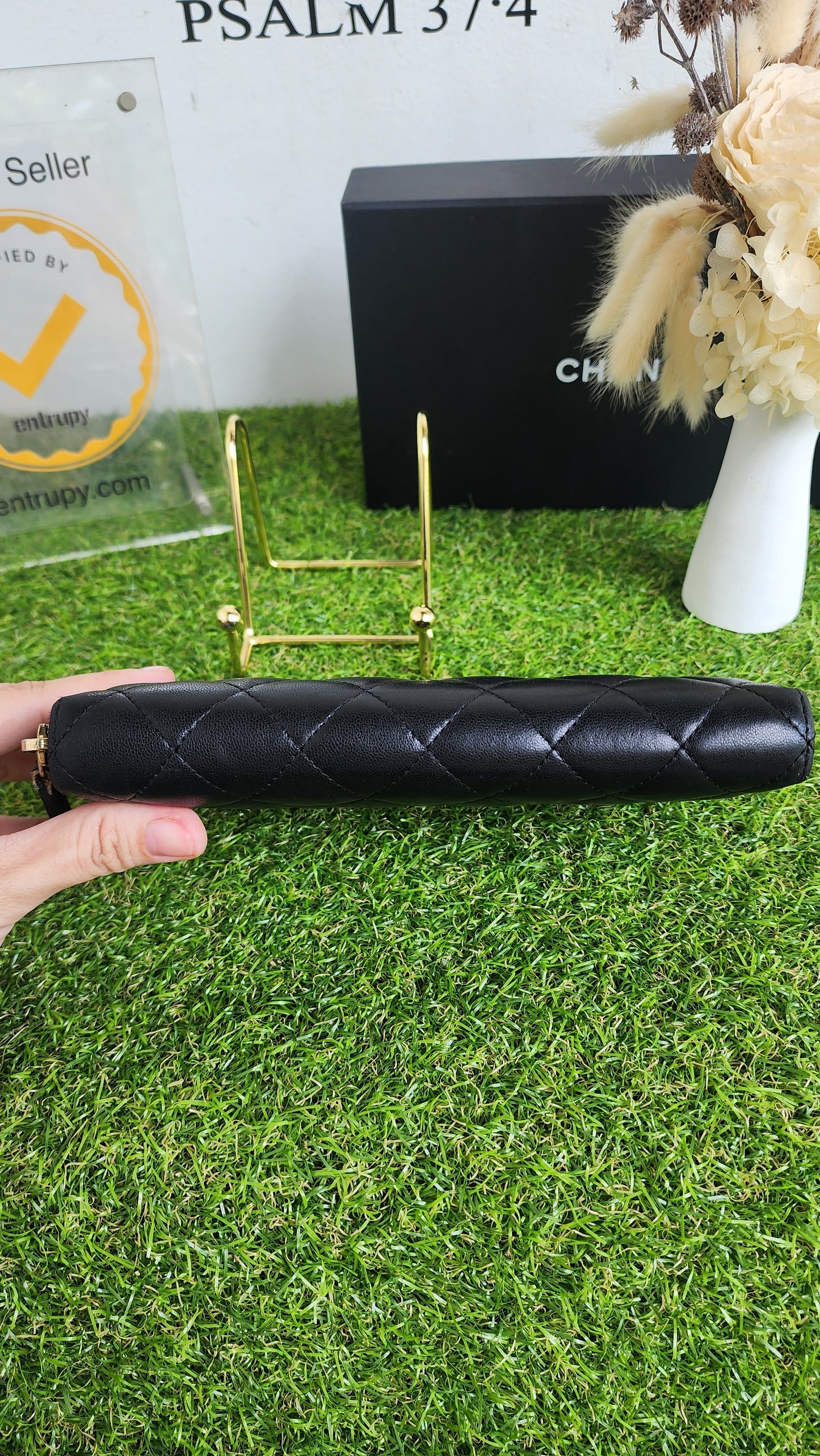 CHANEL LONG ZIPPY WALLET