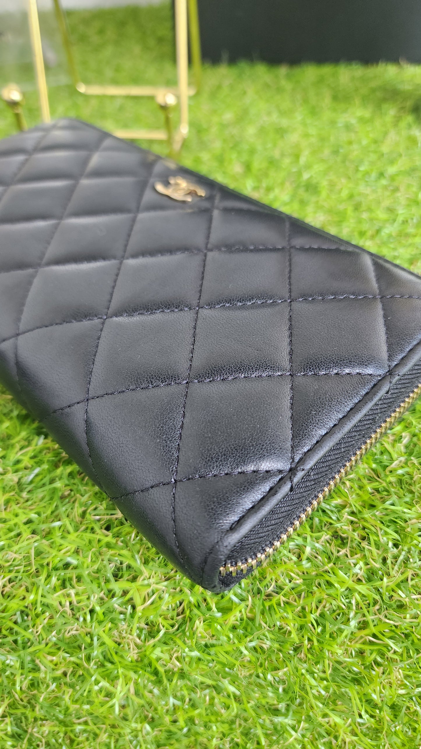 CHANEL LONG ZIPPY WALLET