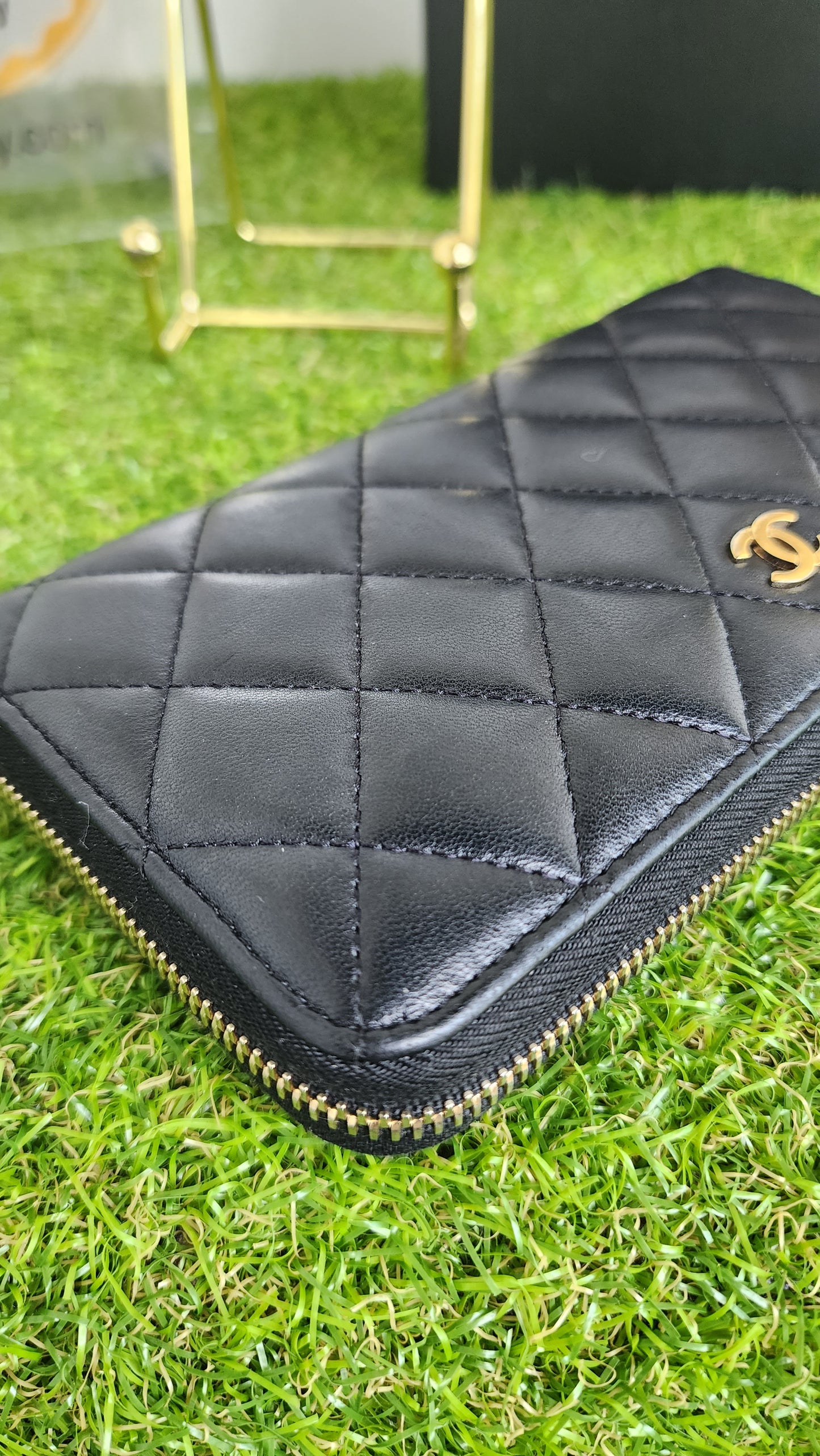 CHANEL LONG ZIPPY WALLET