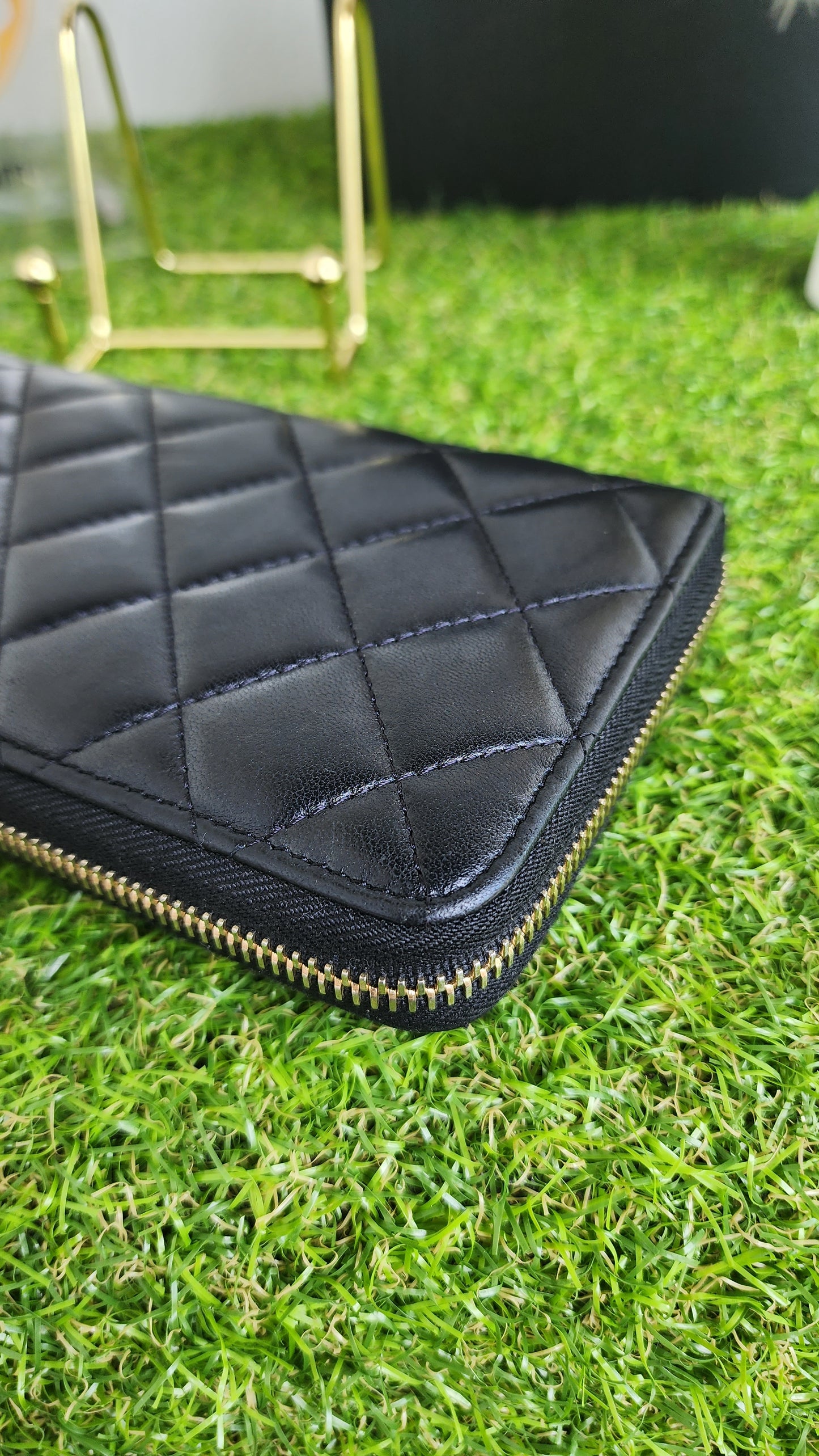 CHANEL LONG ZIPPY WALLET