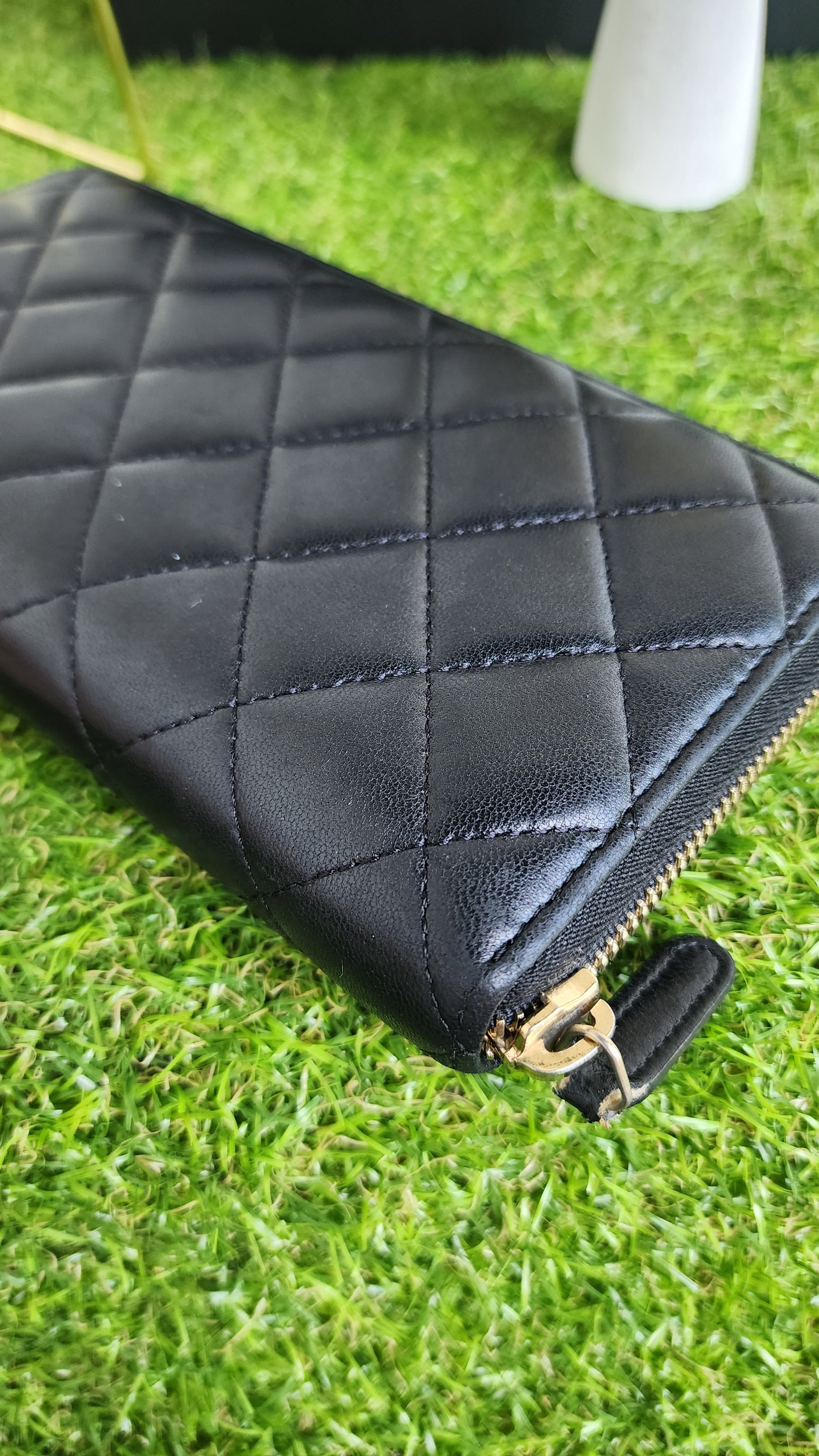 CHANEL LONG ZIPPY WALLET