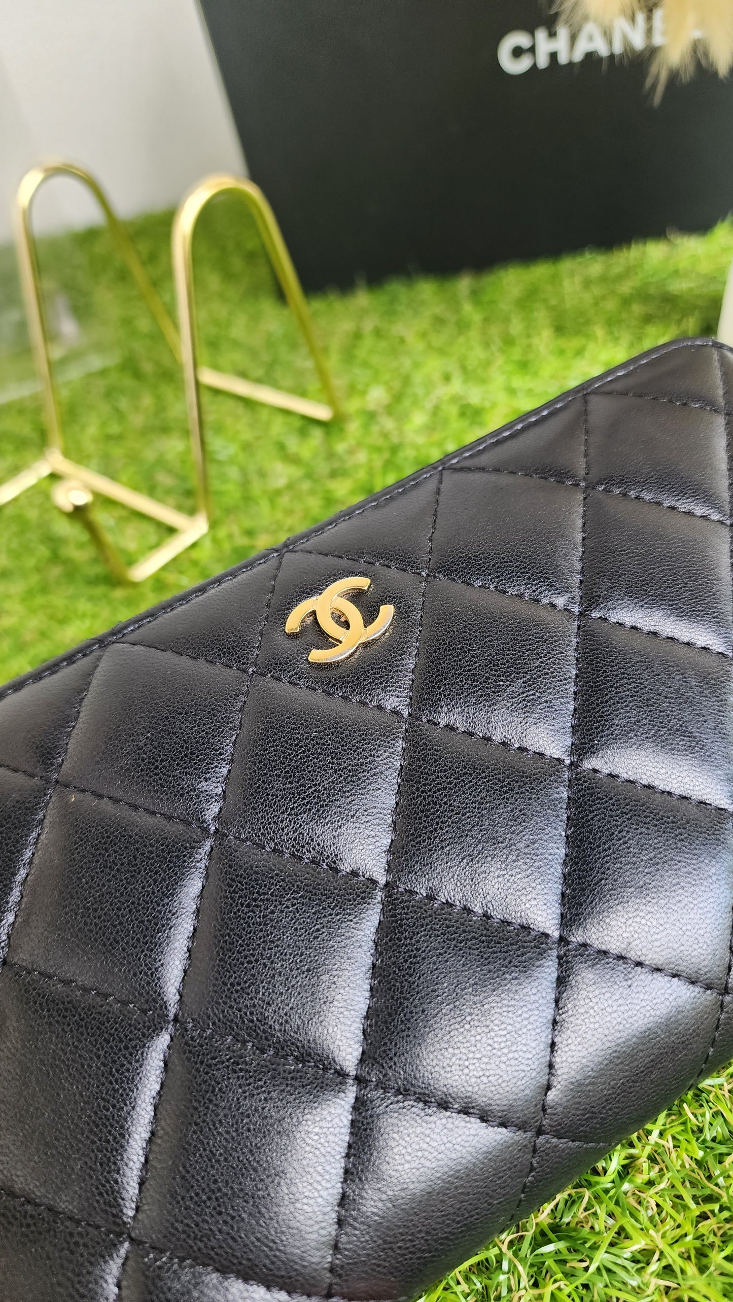 CHANEL LONG ZIPPY WALLET
