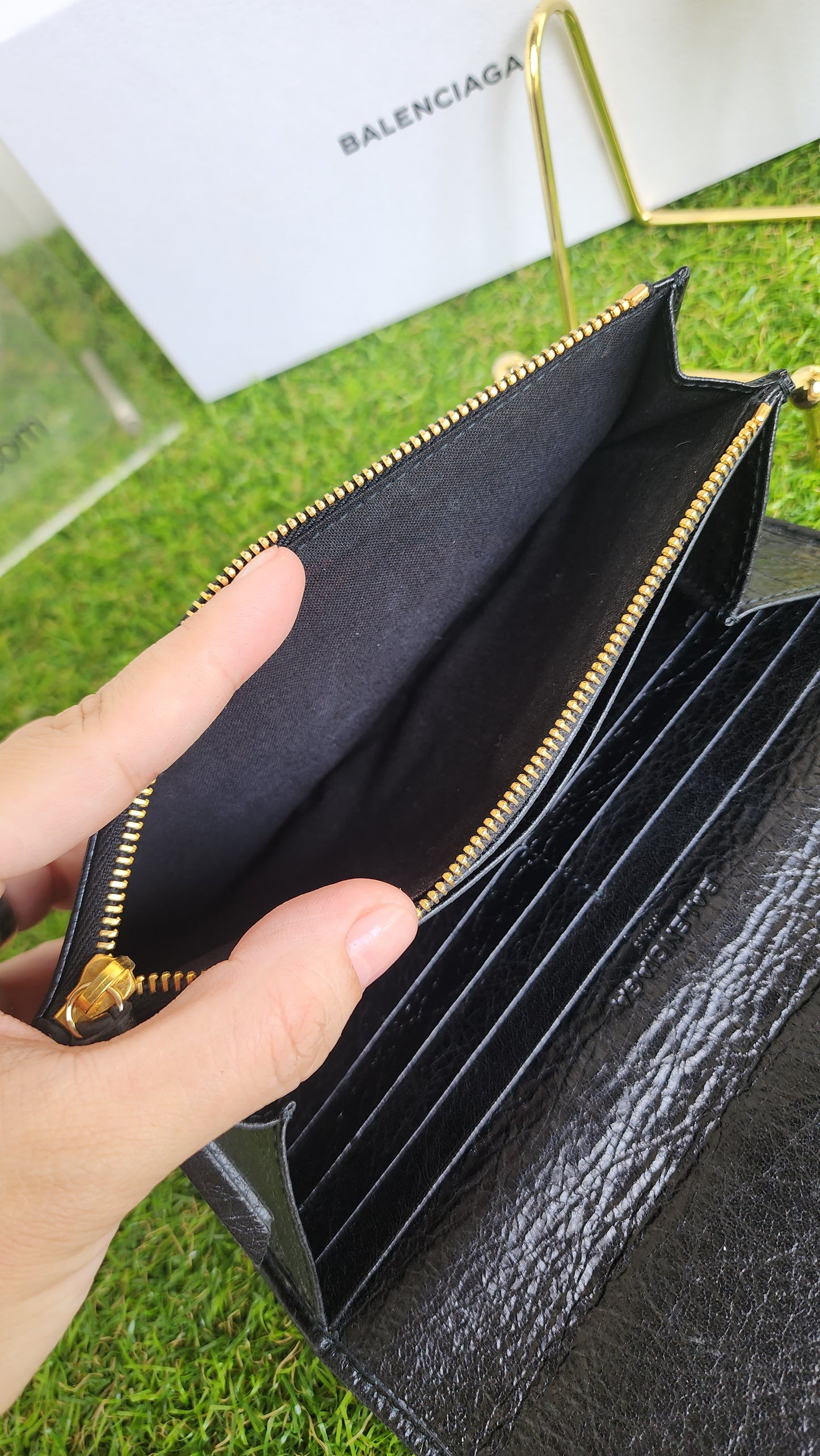 BALENCIAGA LONG FLAP WALLET