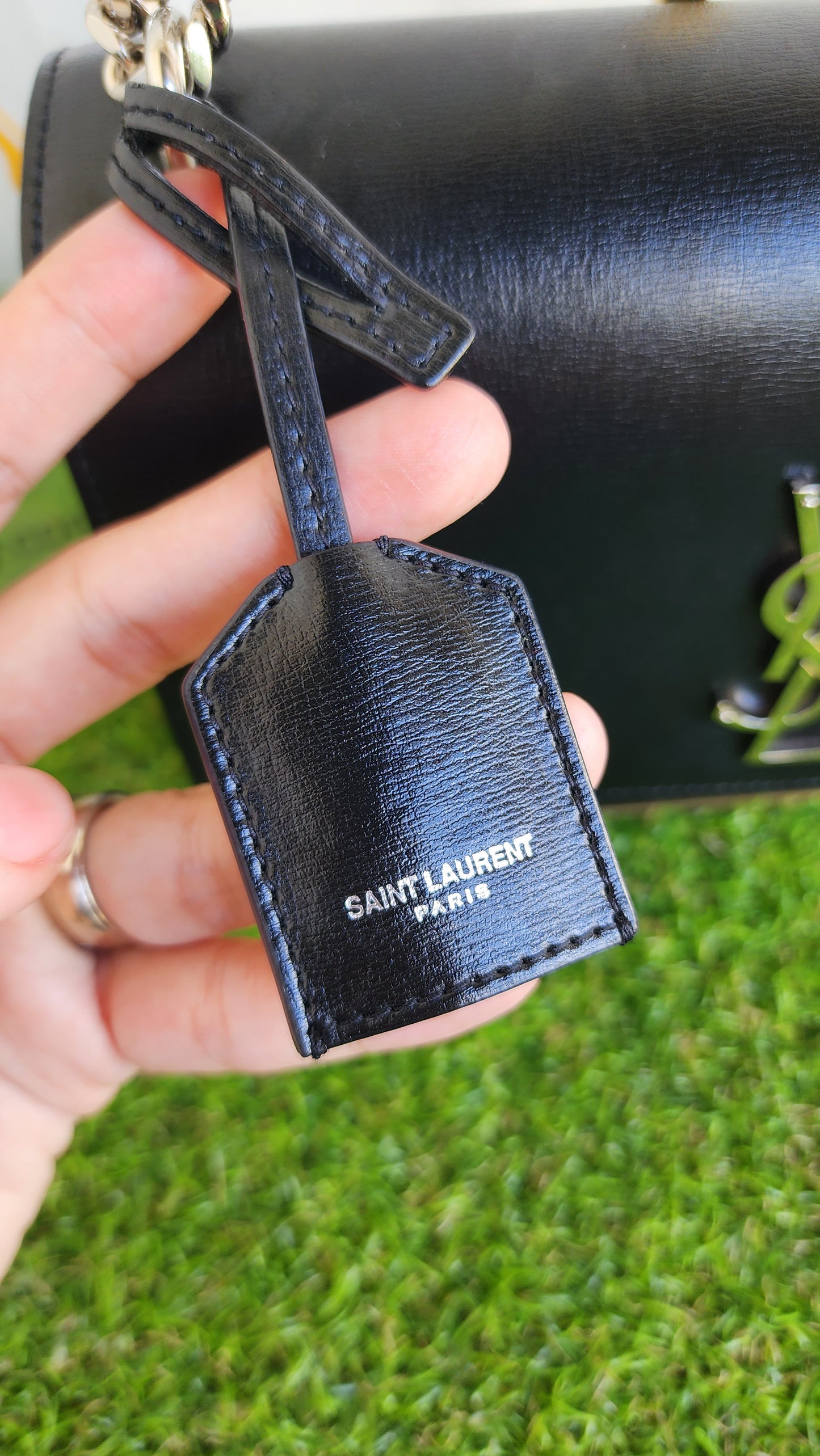 YSL SUNSET MEDIUM BLACK
