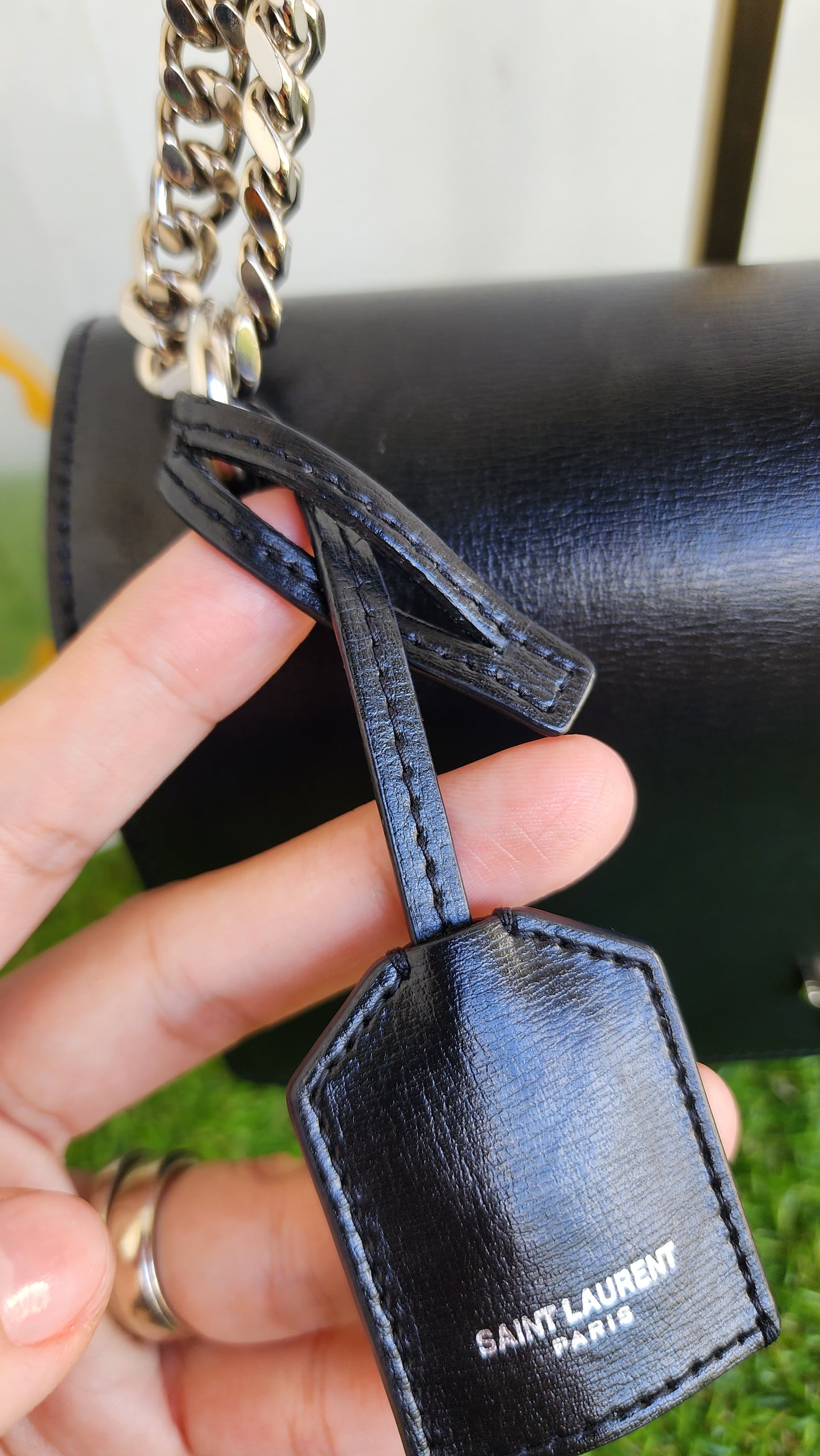 YSL SUNSET MEDIUM BLACK