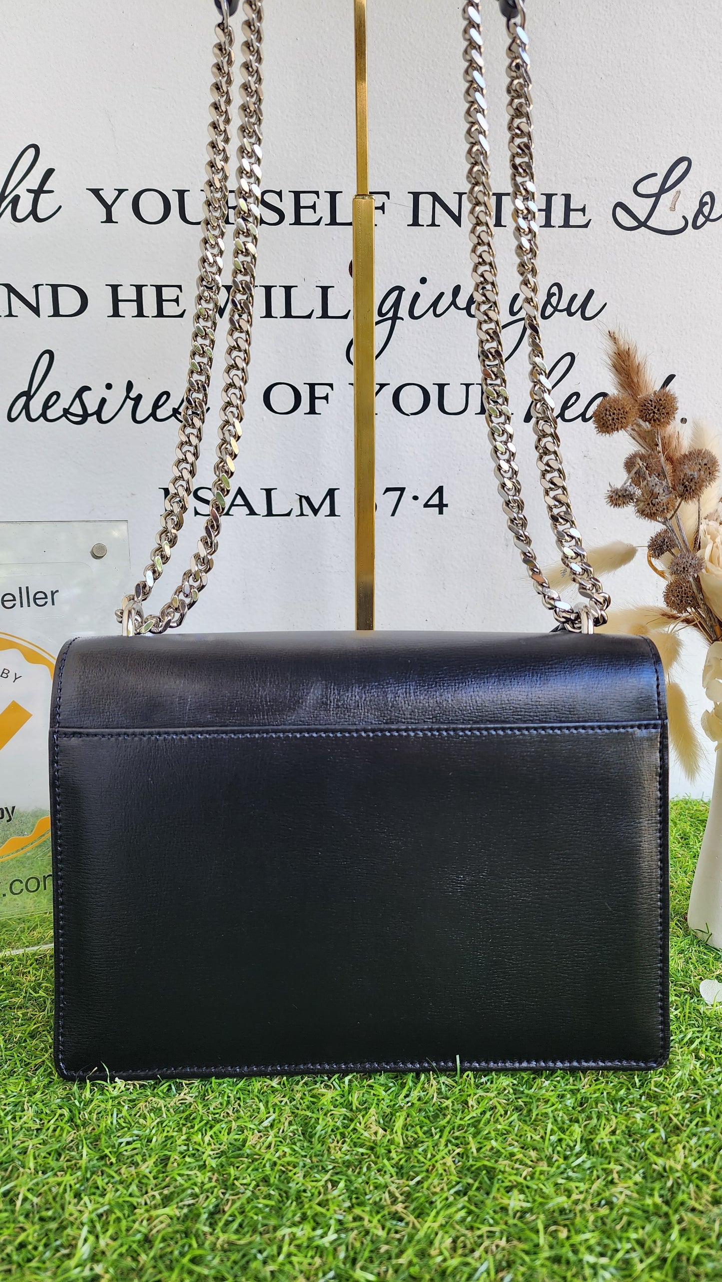 YSL SUNSET MEDIUM BLACK