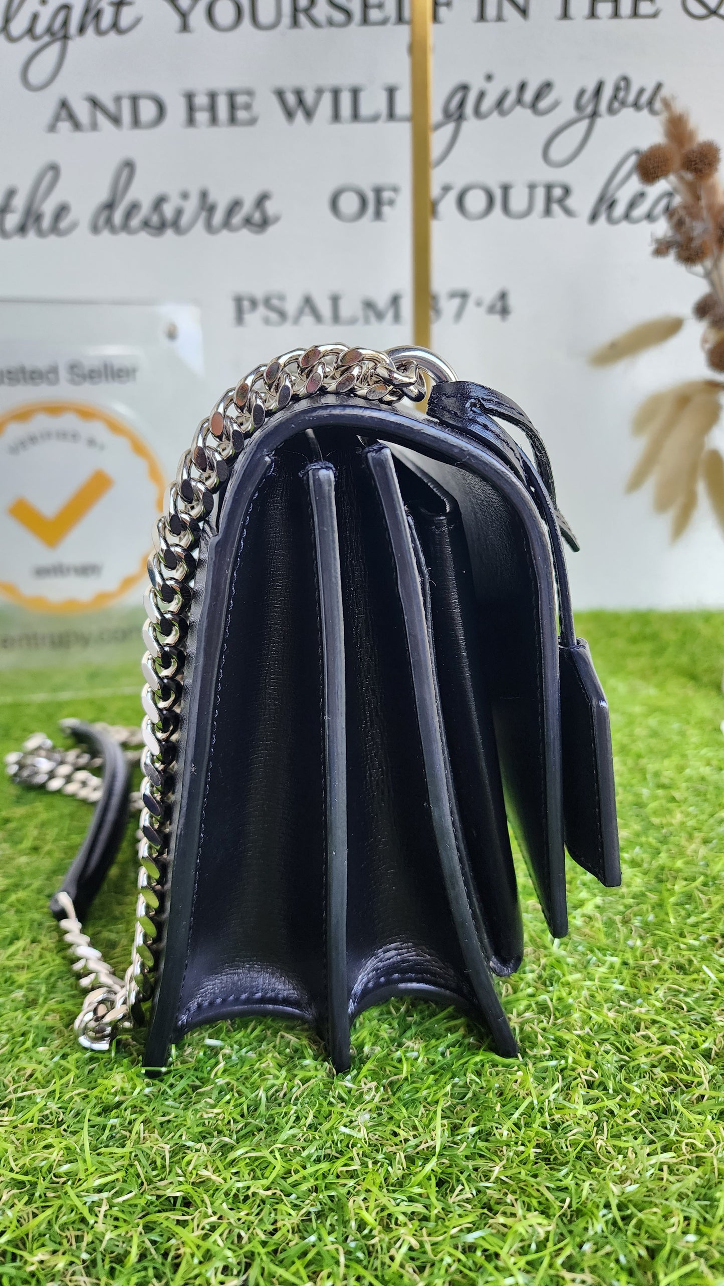 YSL SUNSET MEDIUM BLACK