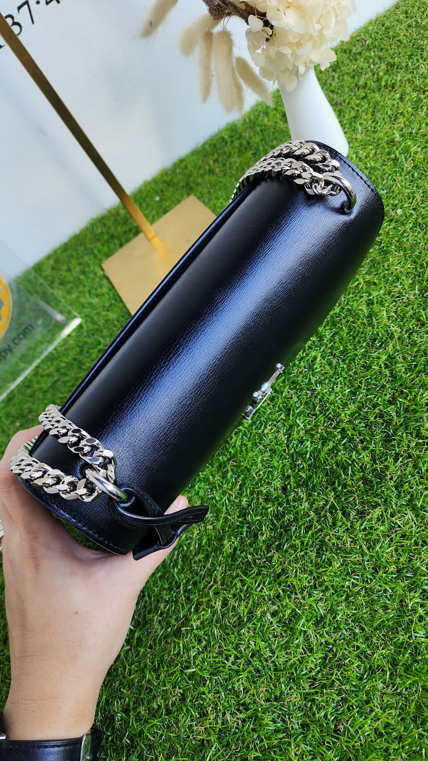 YSL SUNSET MEDIUM BLACK