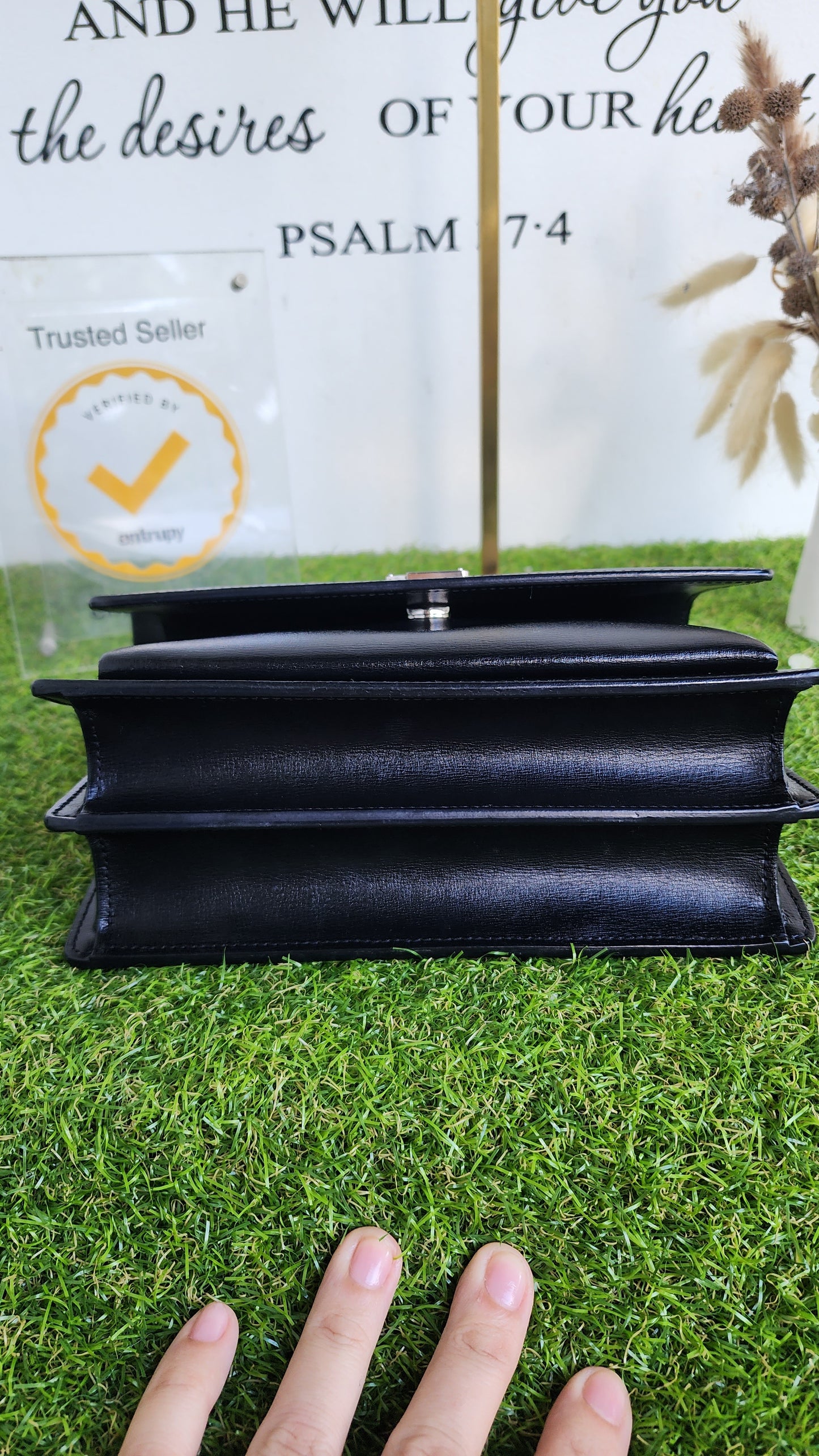 YSL SUNSET MEDIUM BLACK
