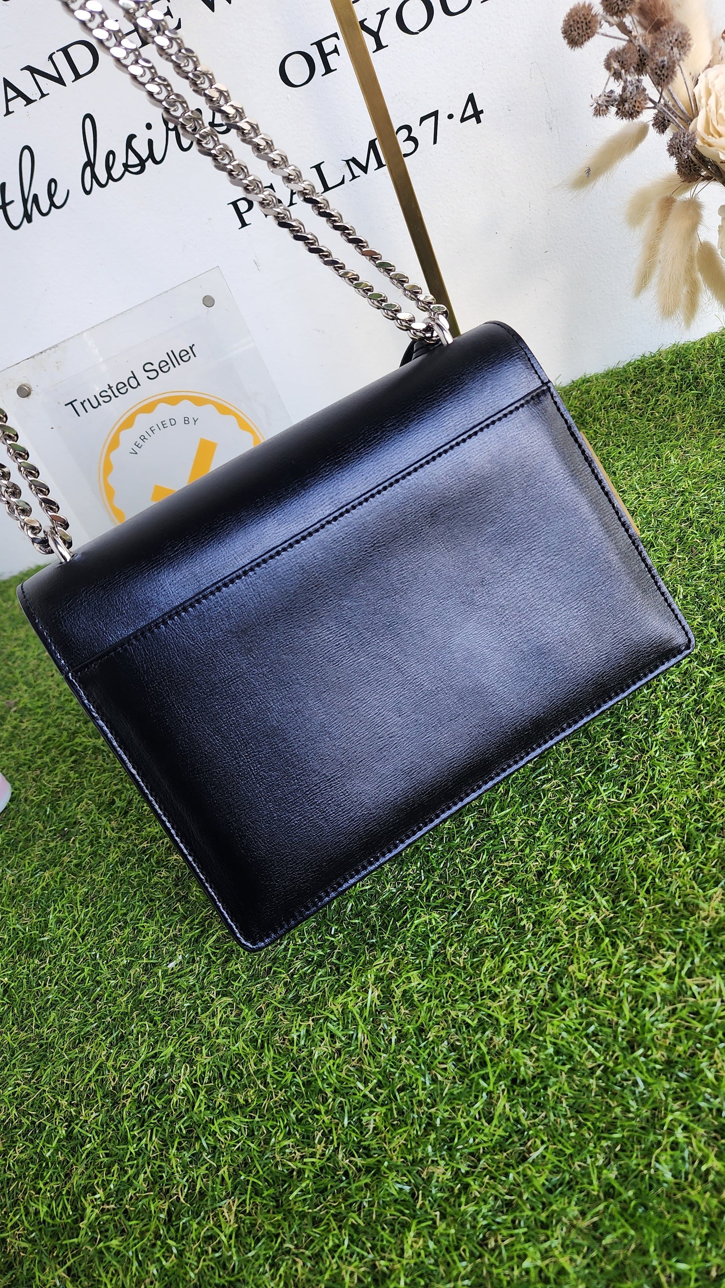 YSL SUNSET MEDIUM BLACK