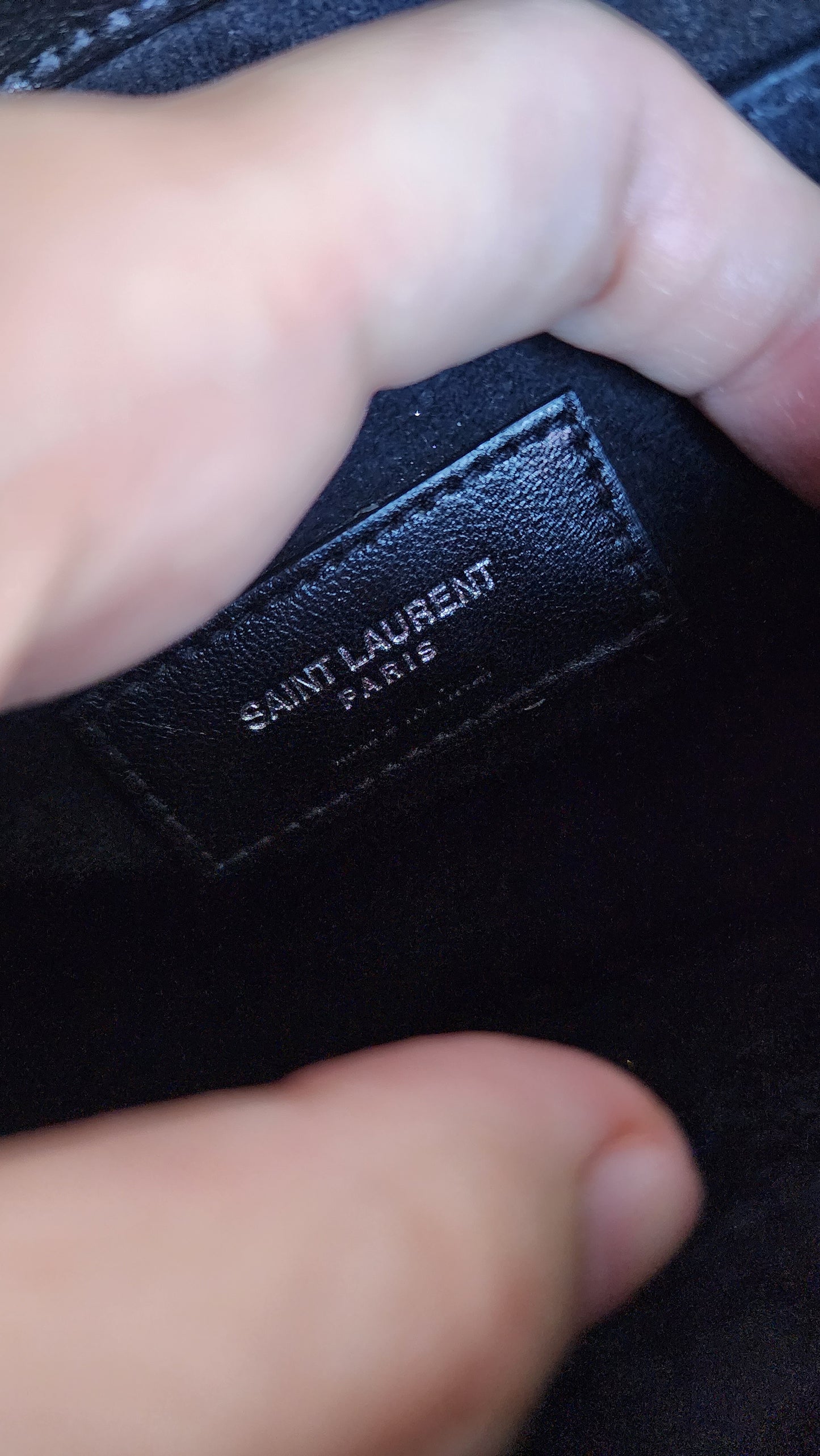 YSL SUNSET MEDIUM BLACK