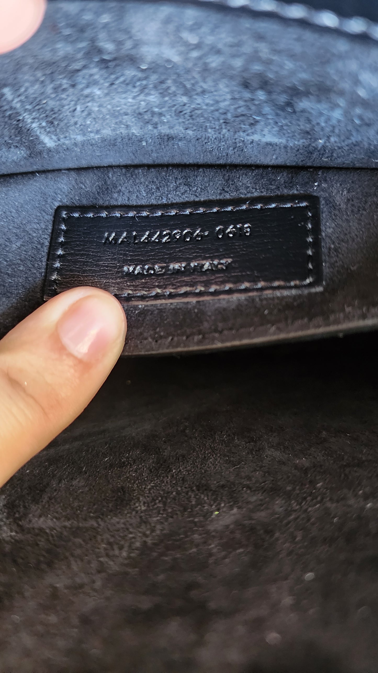 YSL SUNSET MEDIUM BLACK