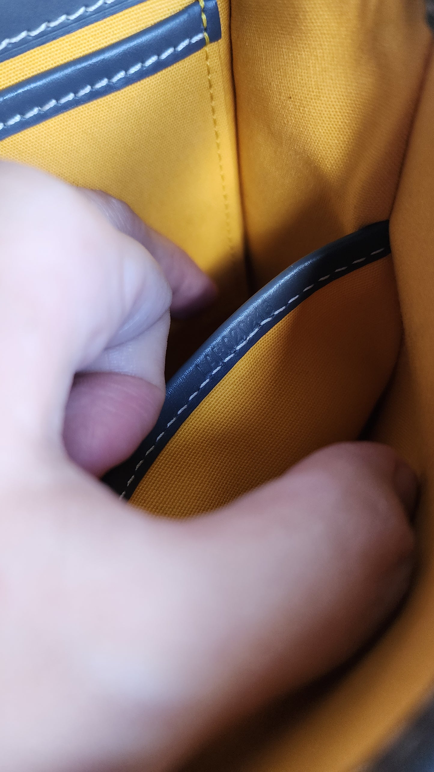 GOYARD BELVEDERE PM GRAY