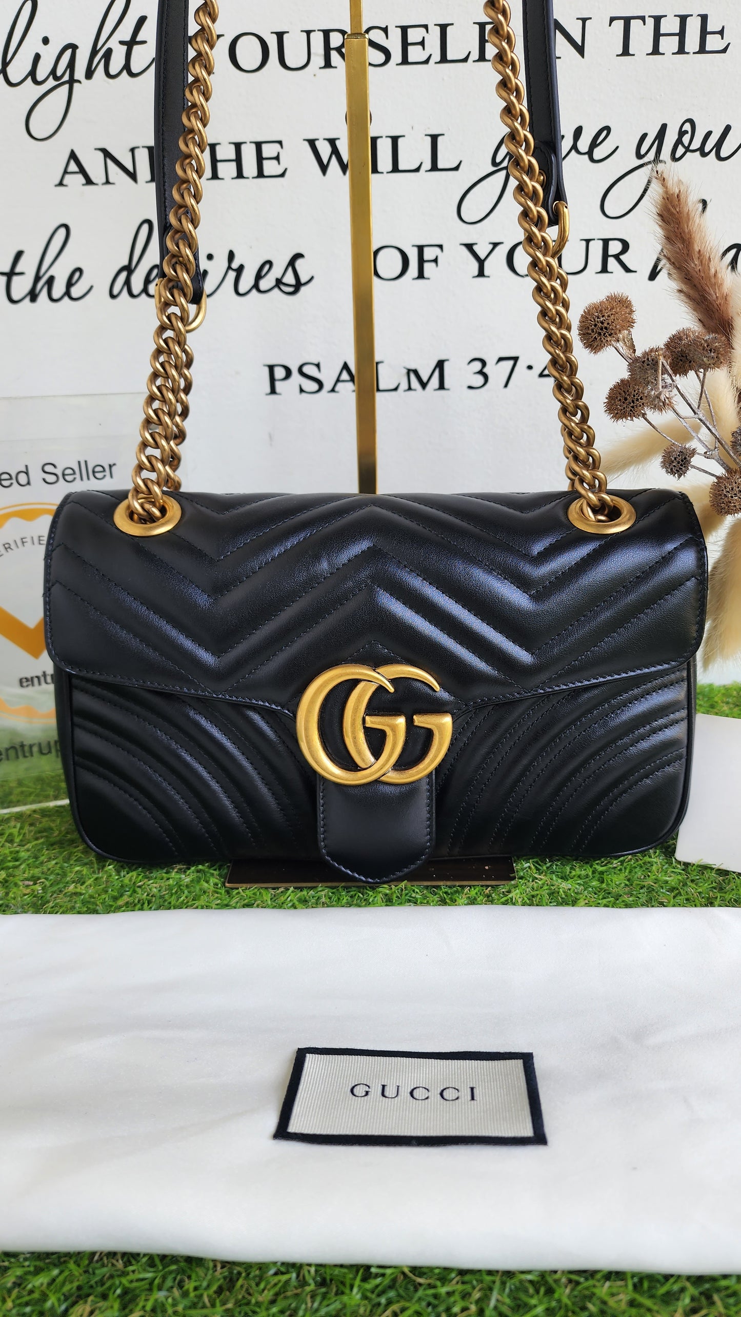 GUCCI MARMONT FLAP SMALL