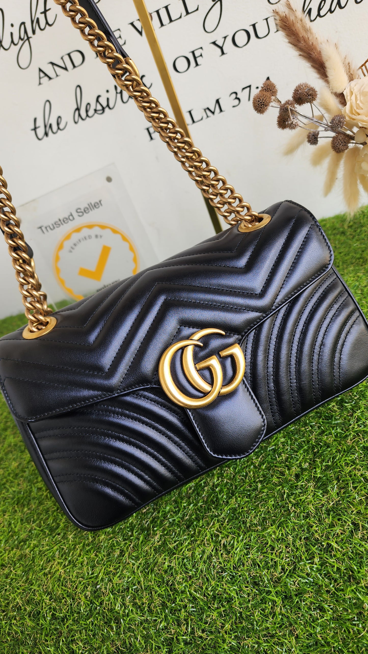 GUCCI MARMONT FLAP SMALL