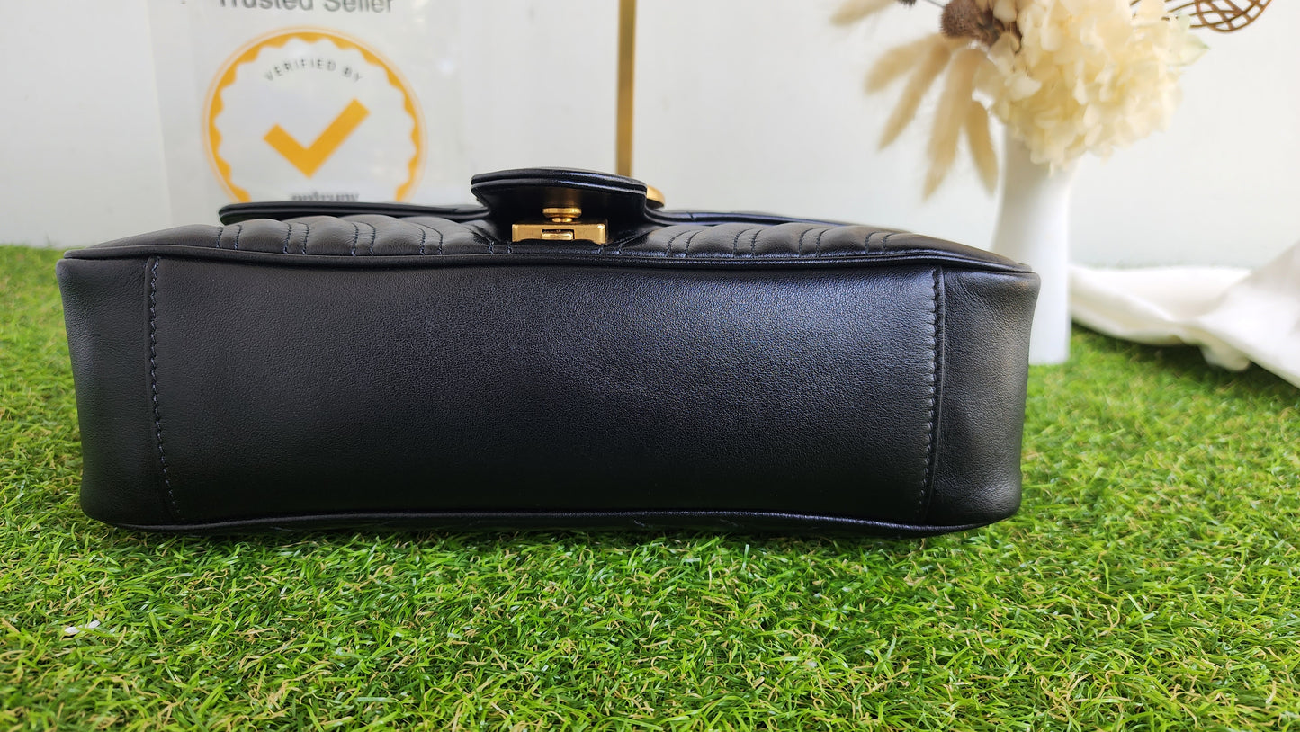 GUCCI MARMONT FLAP SMALL