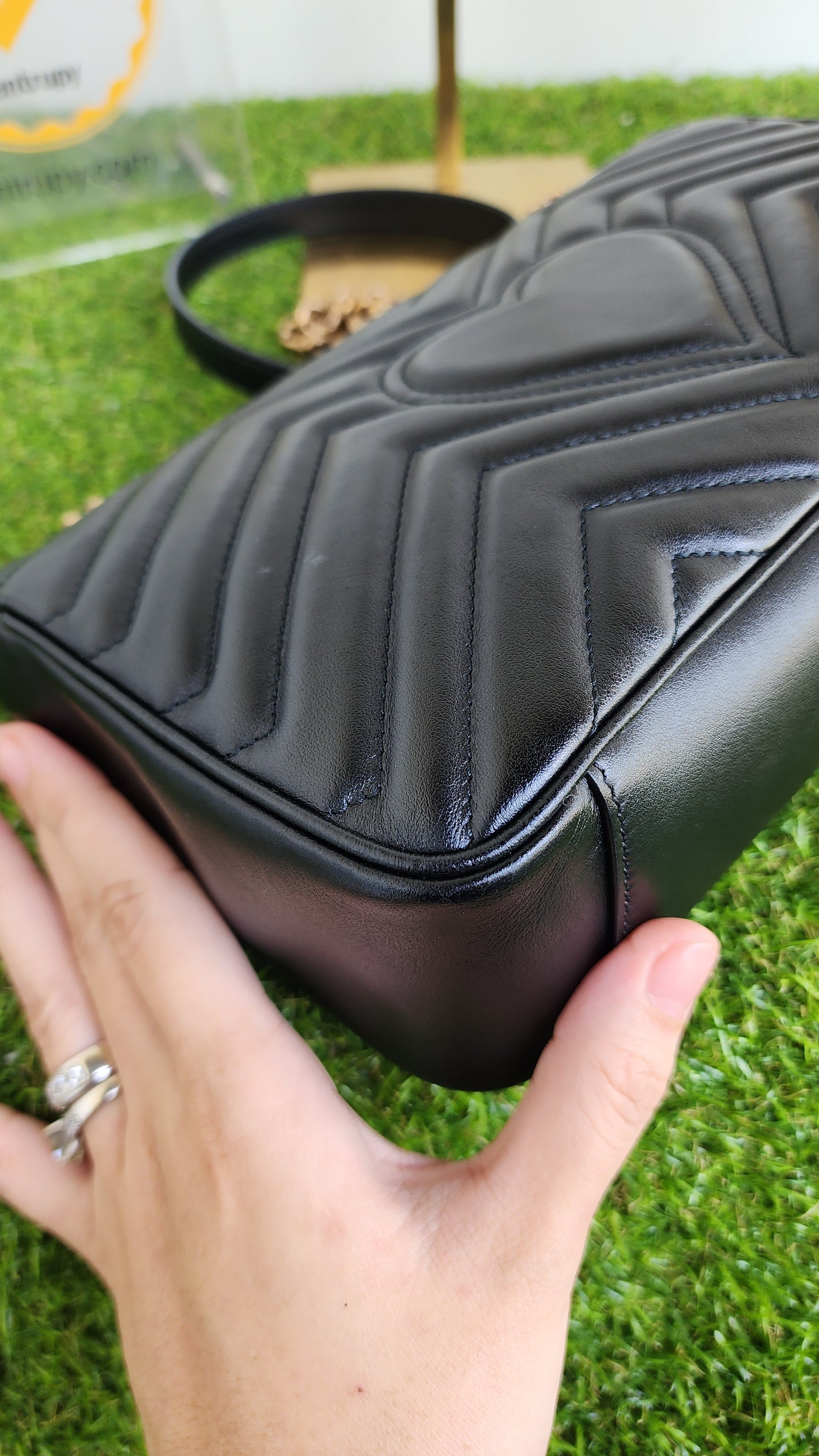 GUCCI MARMONT FLAP SMALL