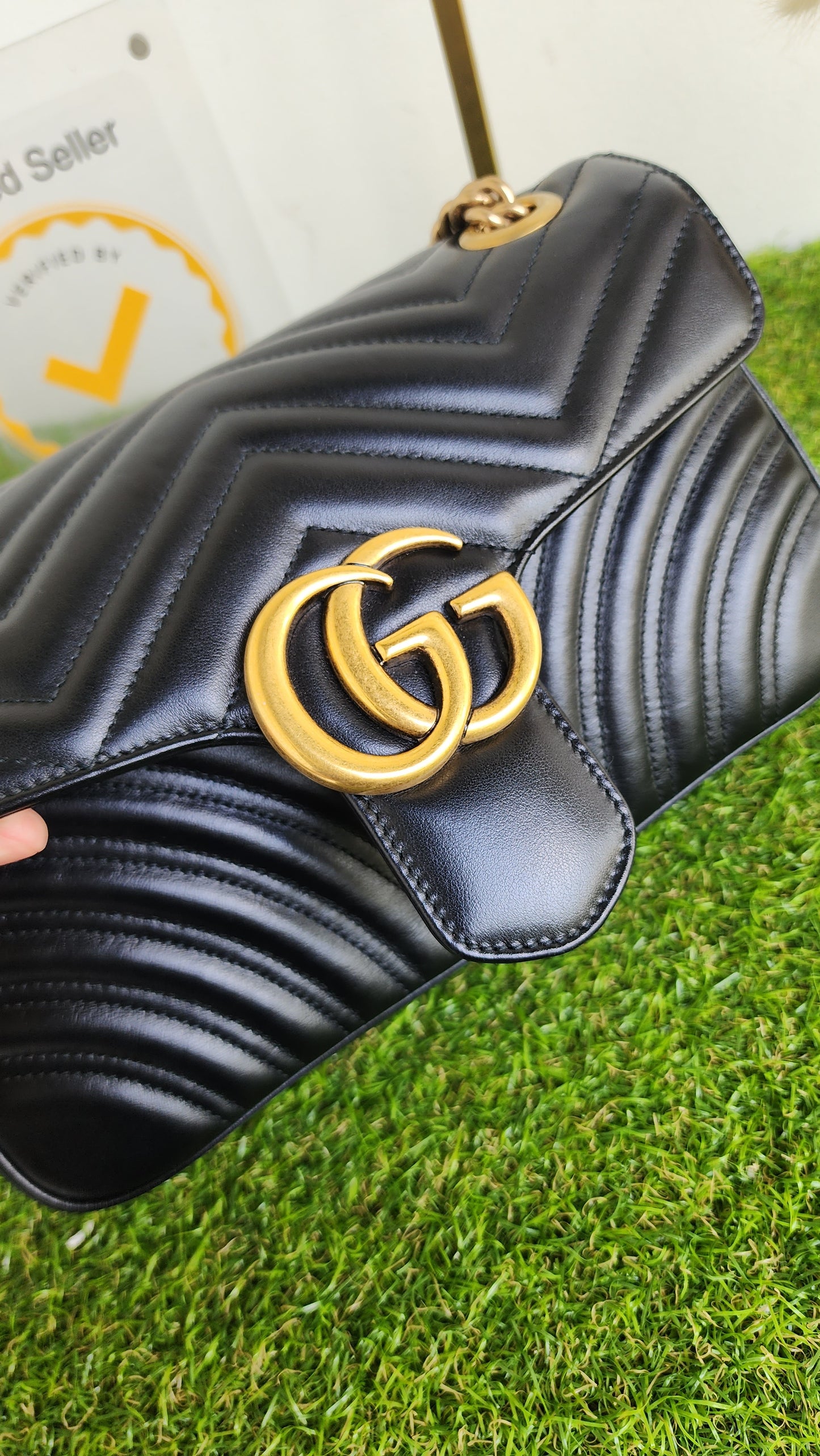 GUCCI MARMONT FLAP SMALL