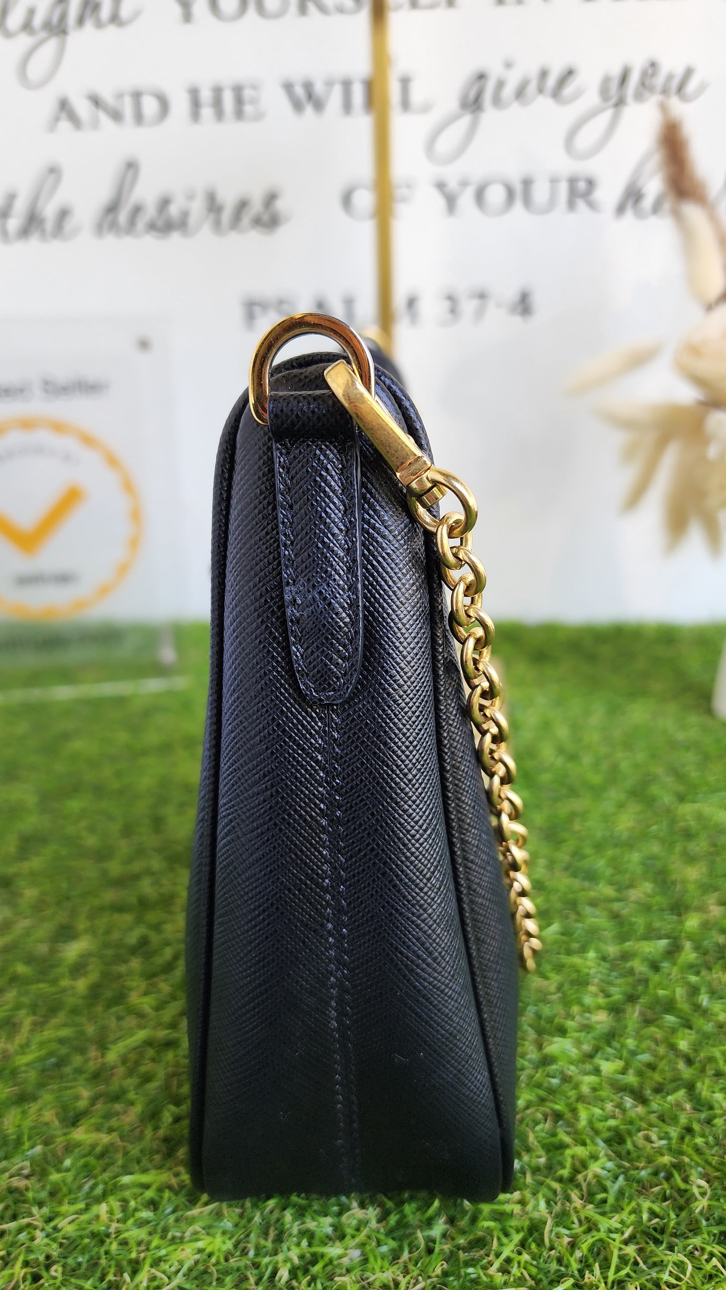 PRADA MULTIPOCHETTE SAFFIANO BLACK