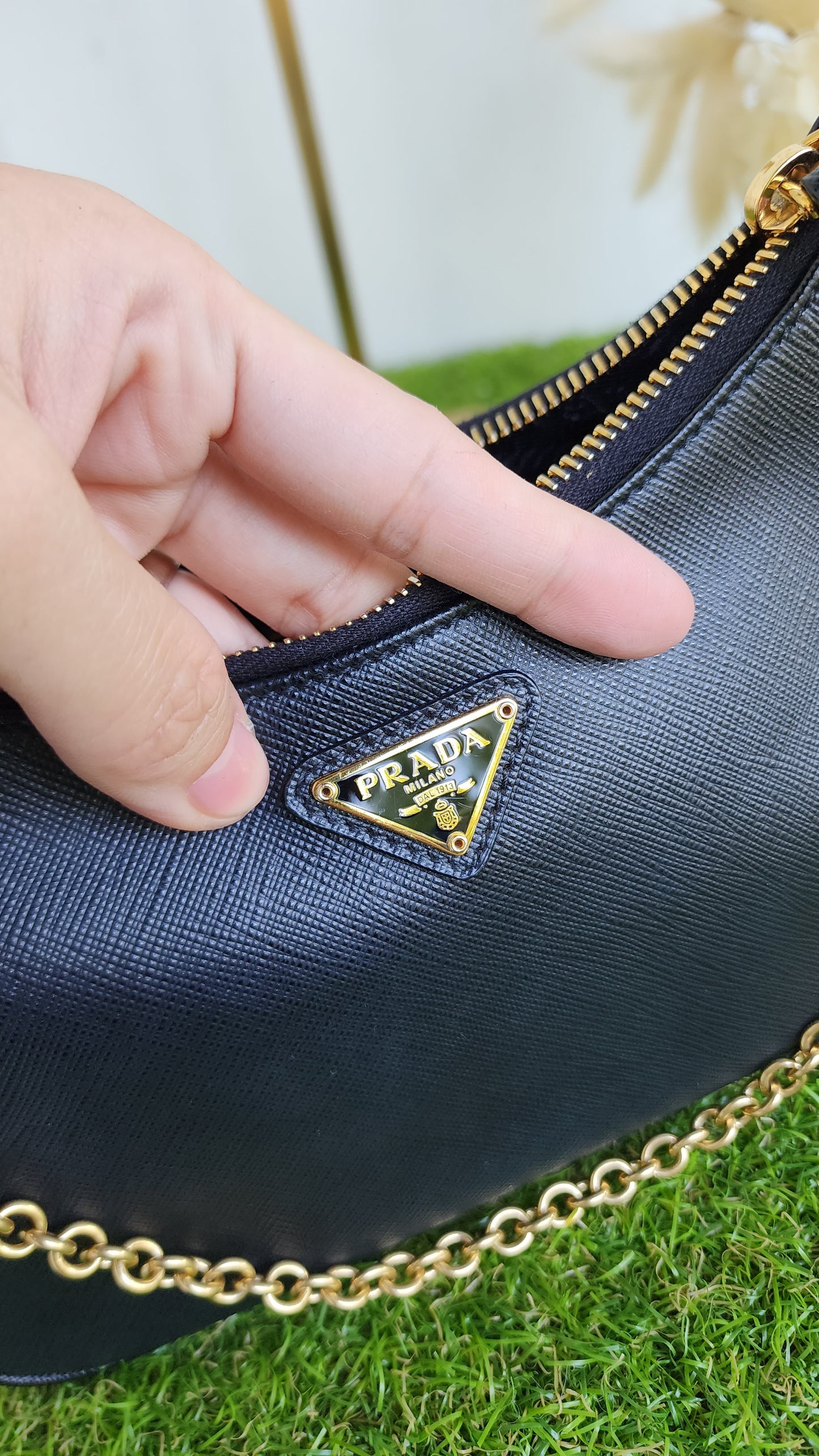 PRADA MULTIPOCHETTE SAFFIANO BLACK