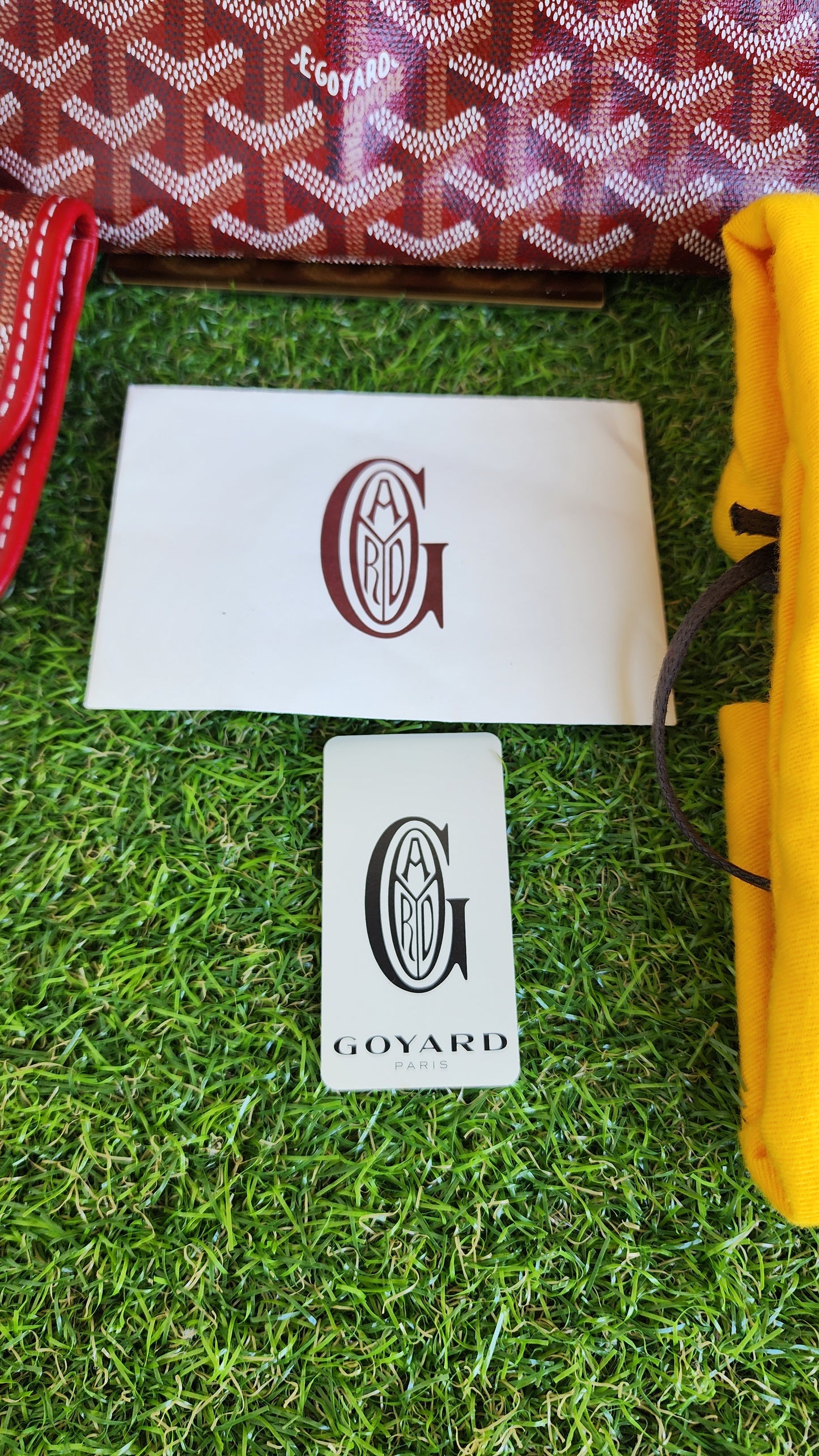 Goyard St Louis PM Red