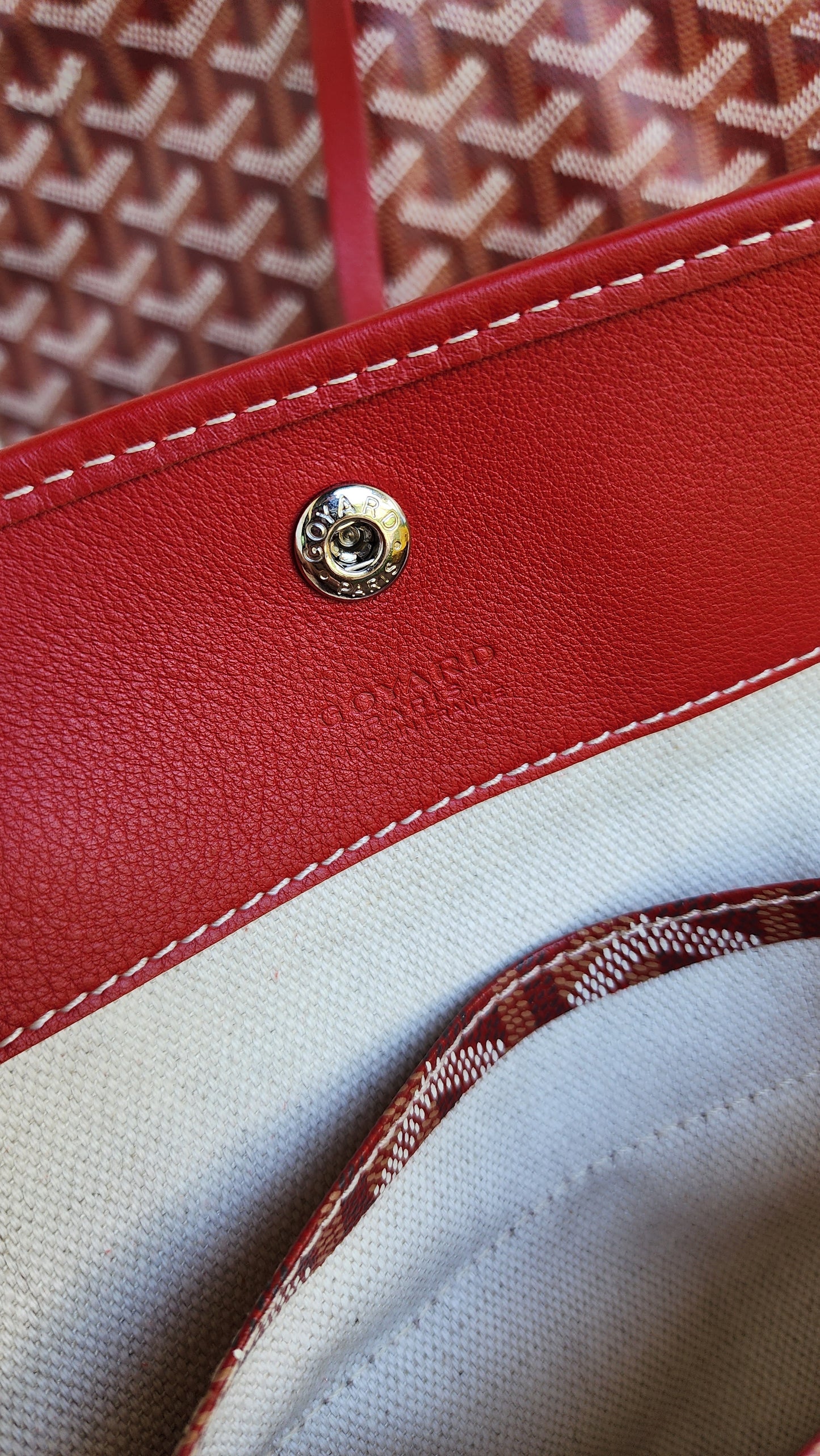 Goyard St Louis PM Red