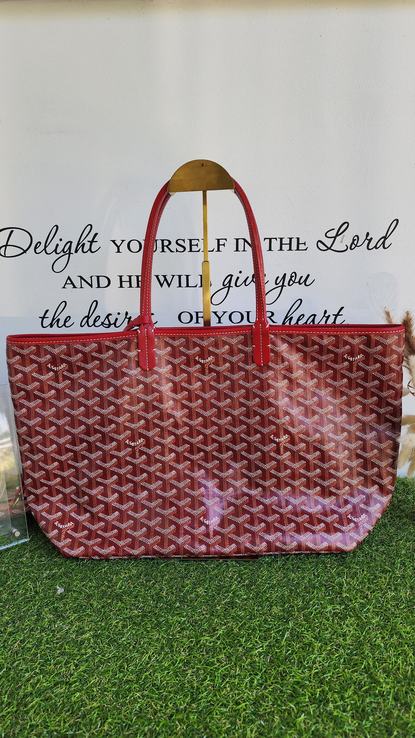Goyard St Louis PM Red