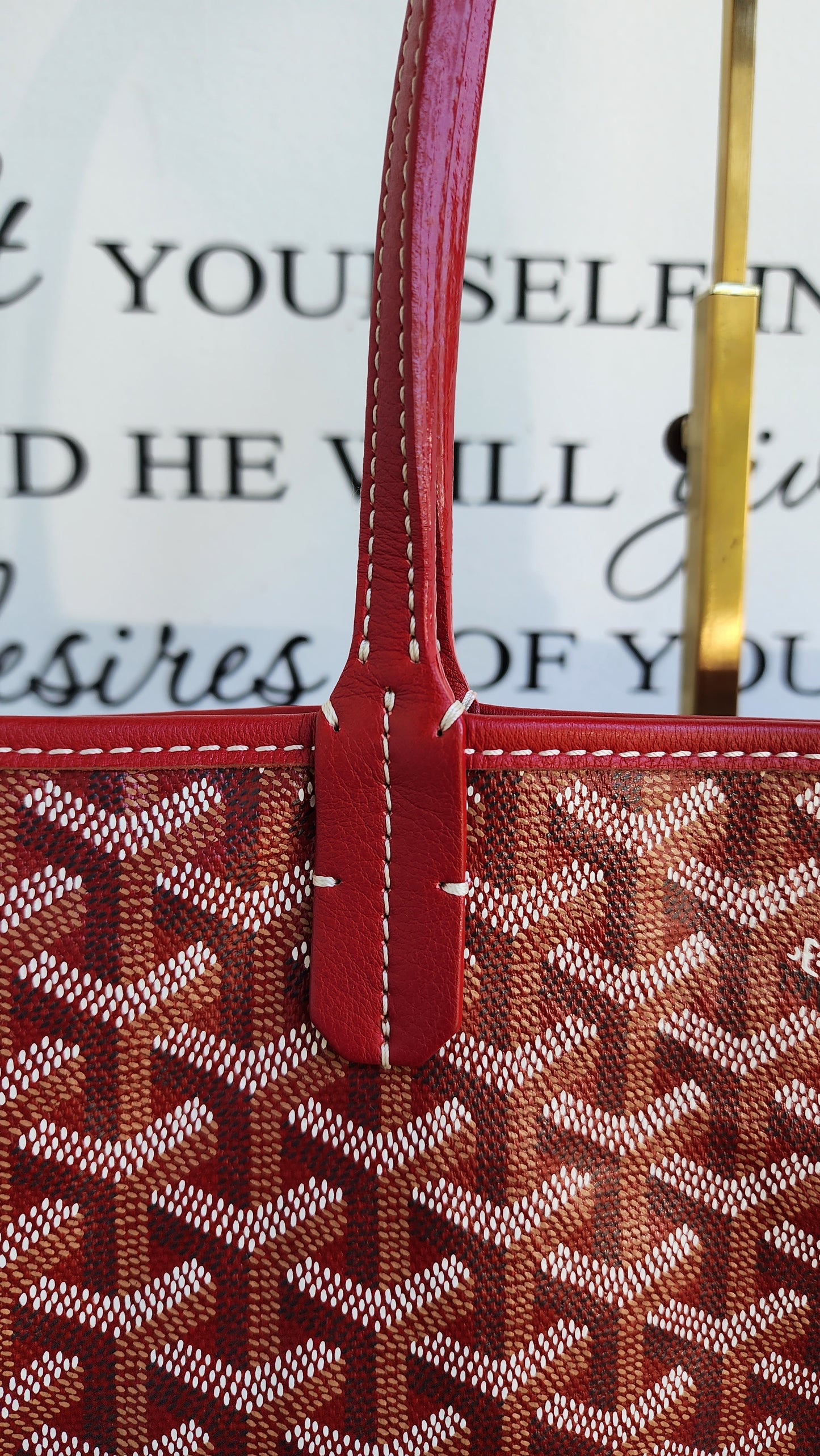 Goyard St Louis PM Red