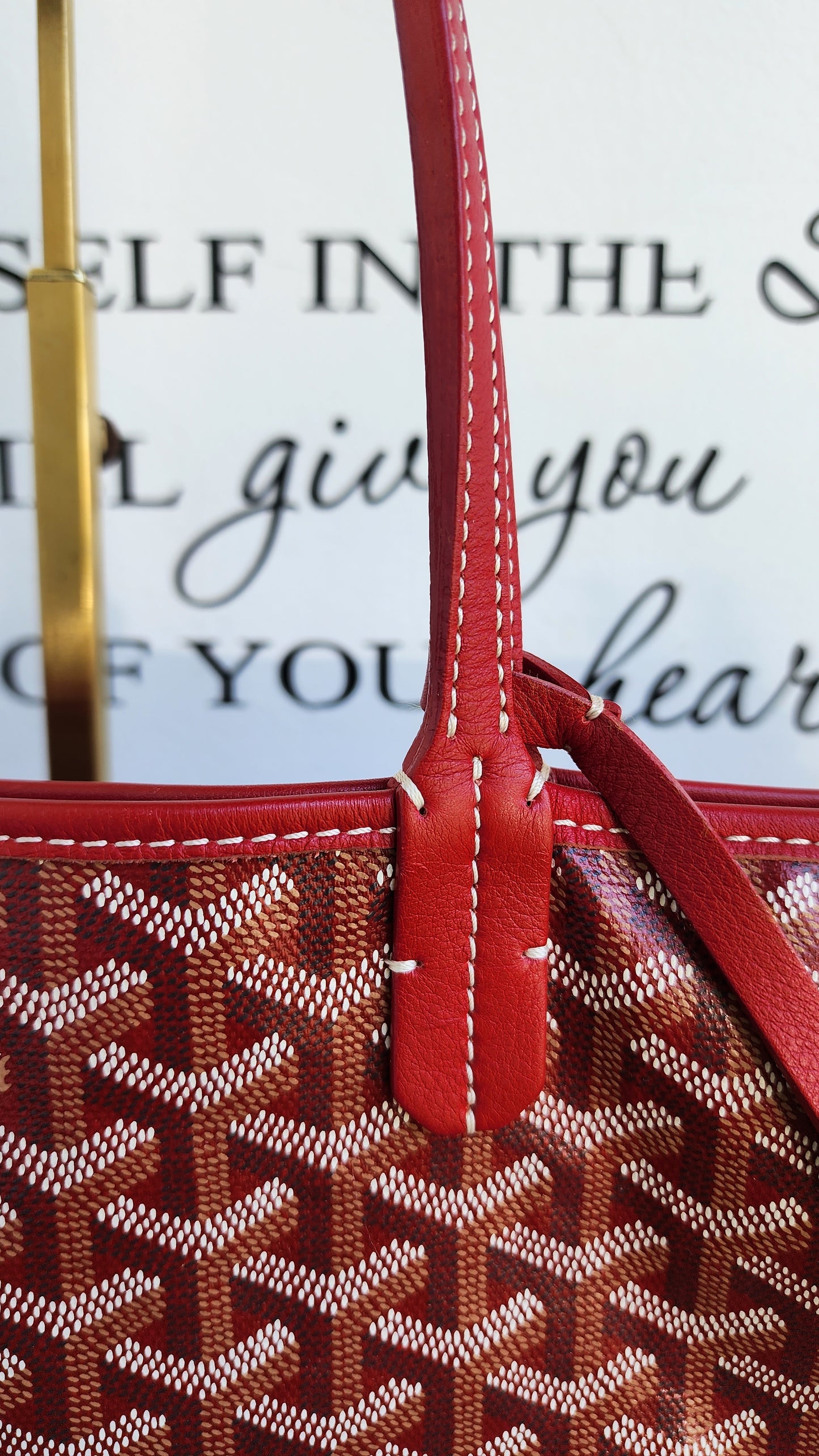 Goyard St Louis PM Red