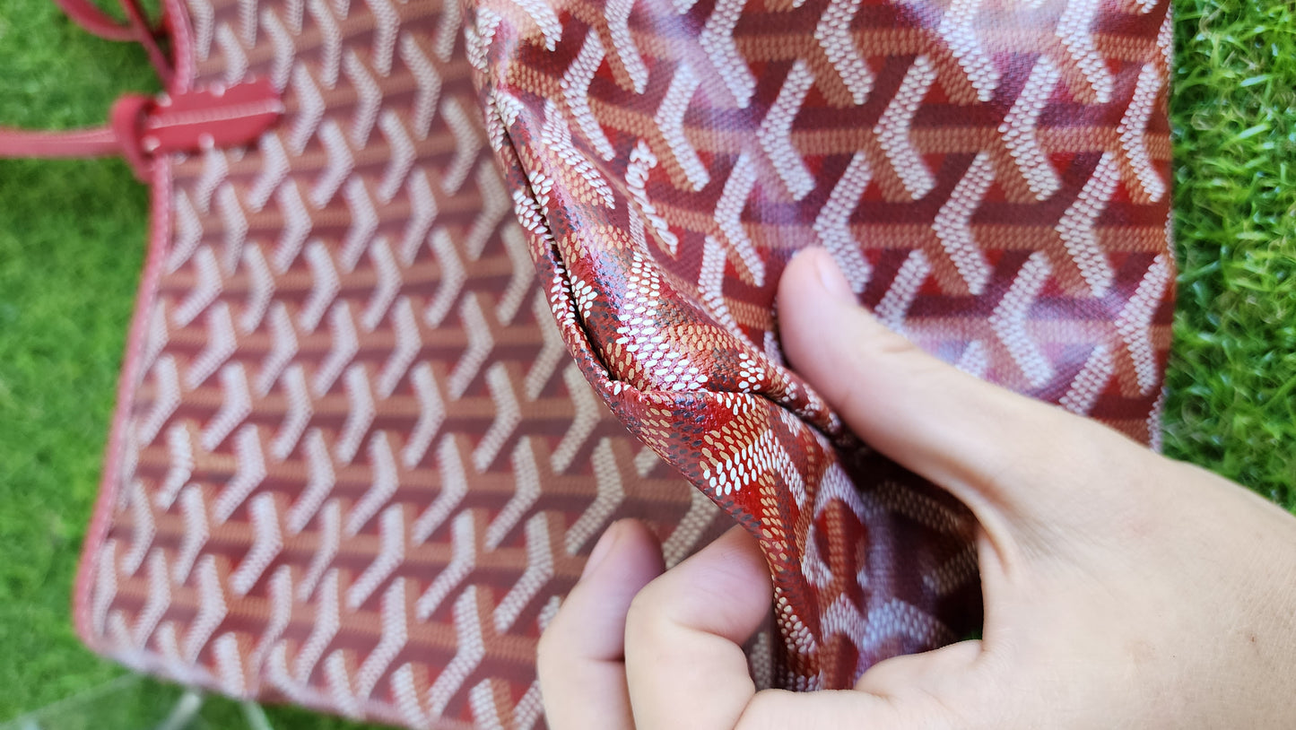 Goyard St Louis PM Red