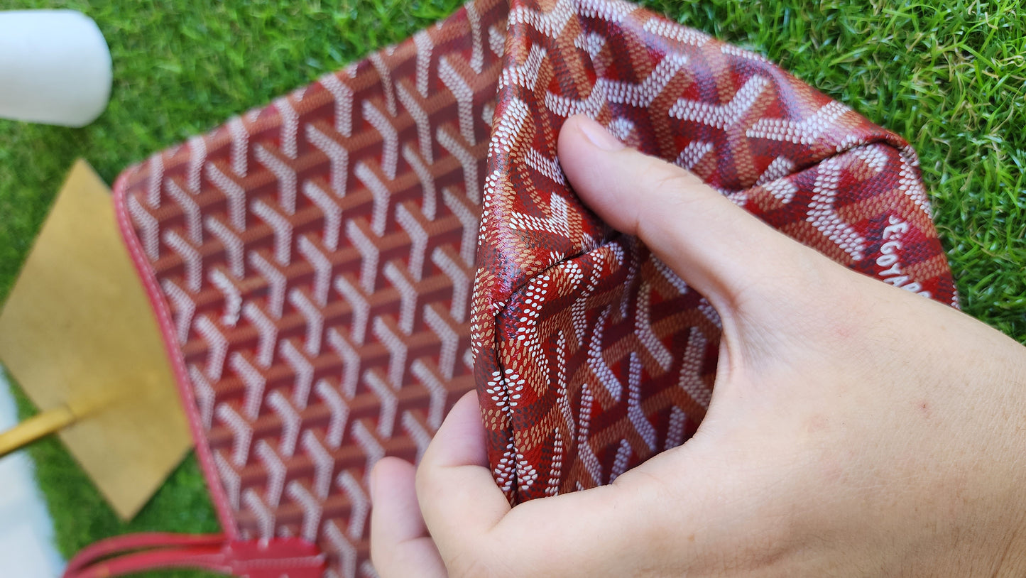 Goyard St Louis PM Red