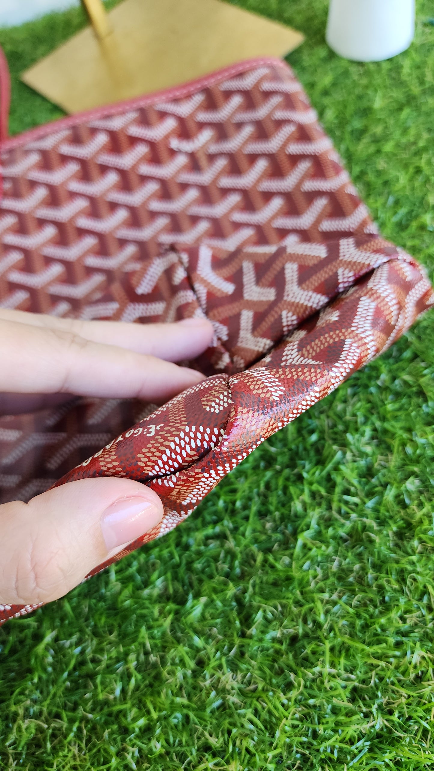 Goyard St Louis PM Red