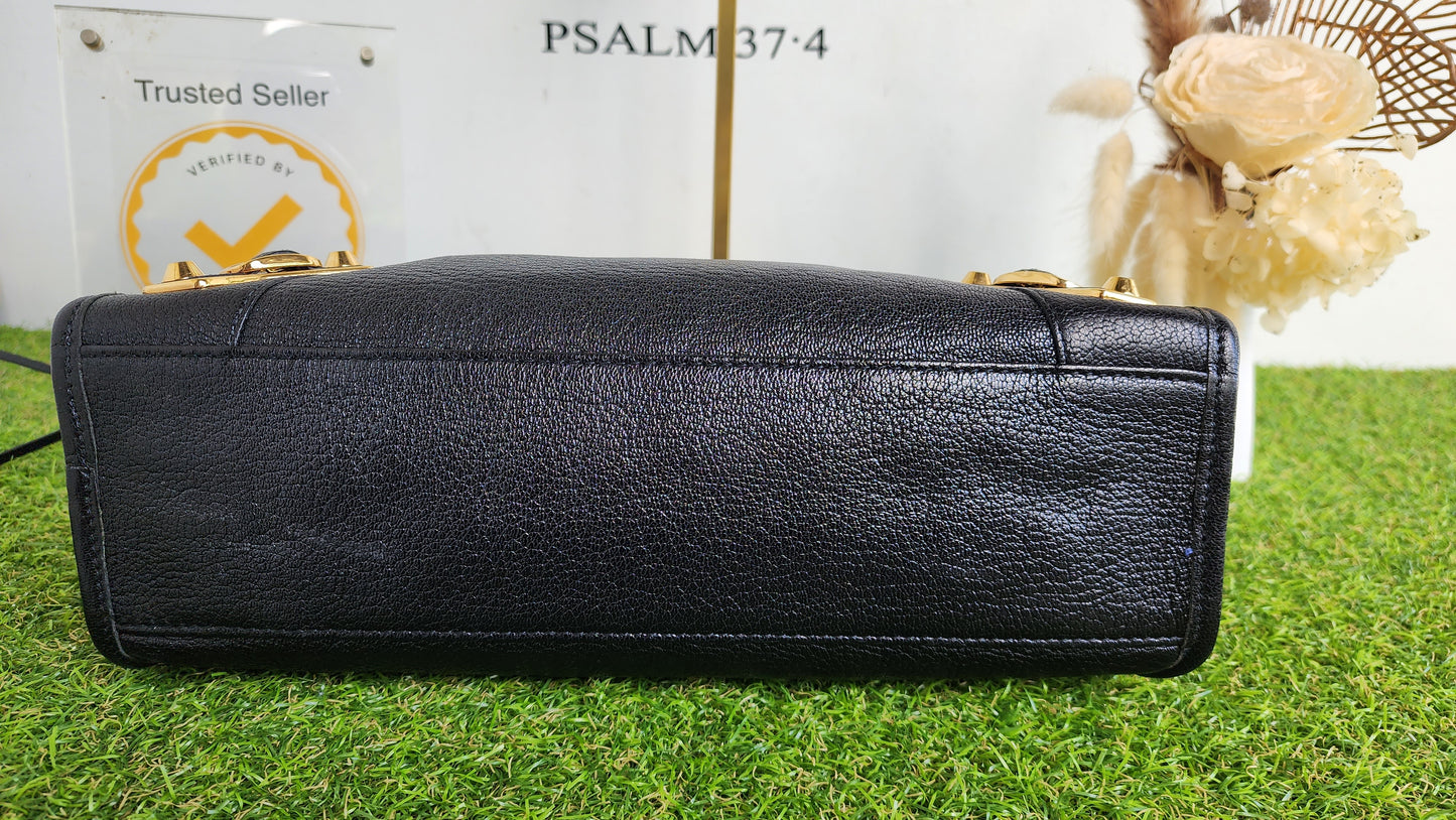 BALENCIAGA SMALL METALLIC EDGE
