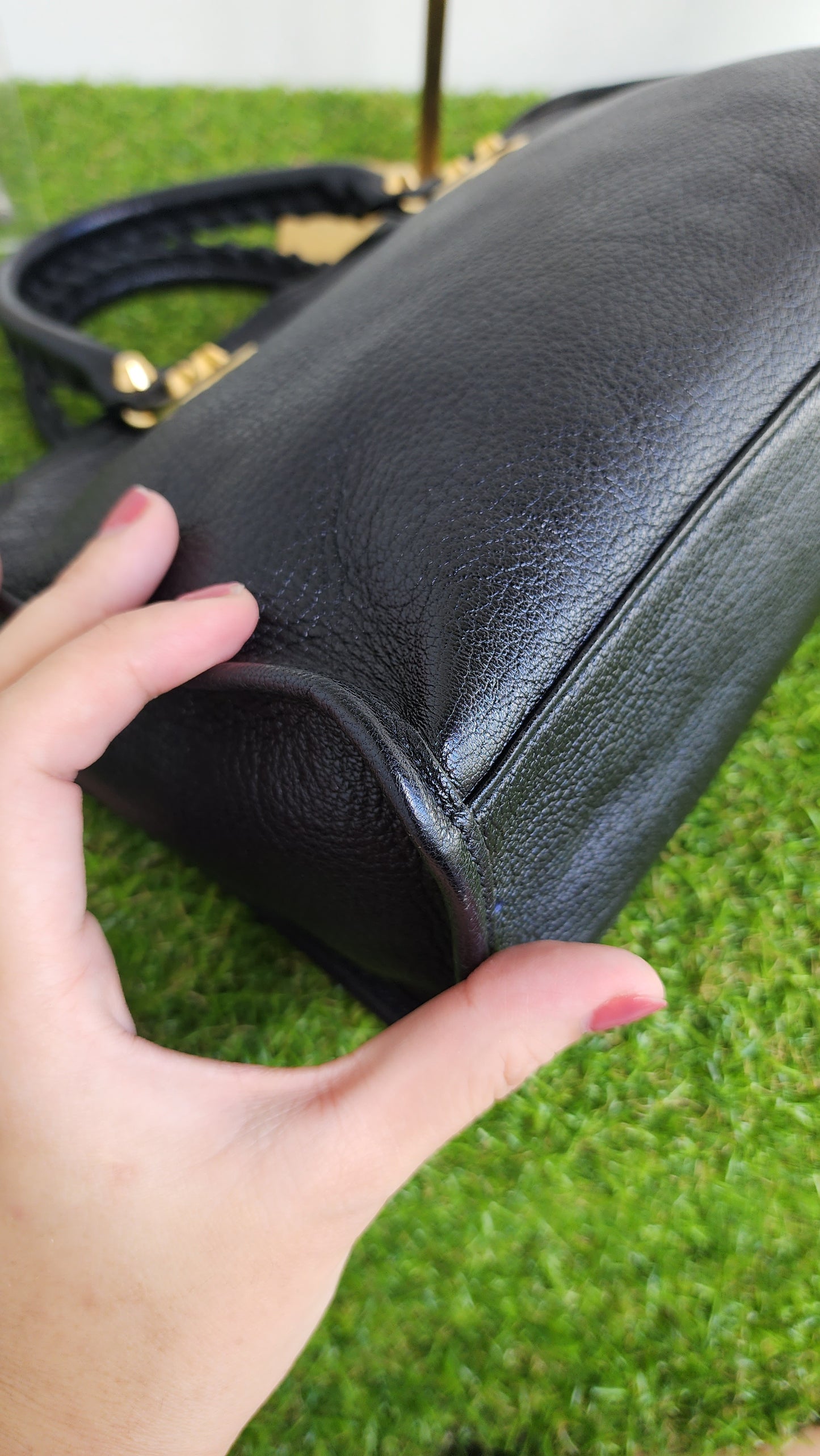 BALENCIAGA SMALL METALLIC EDGE