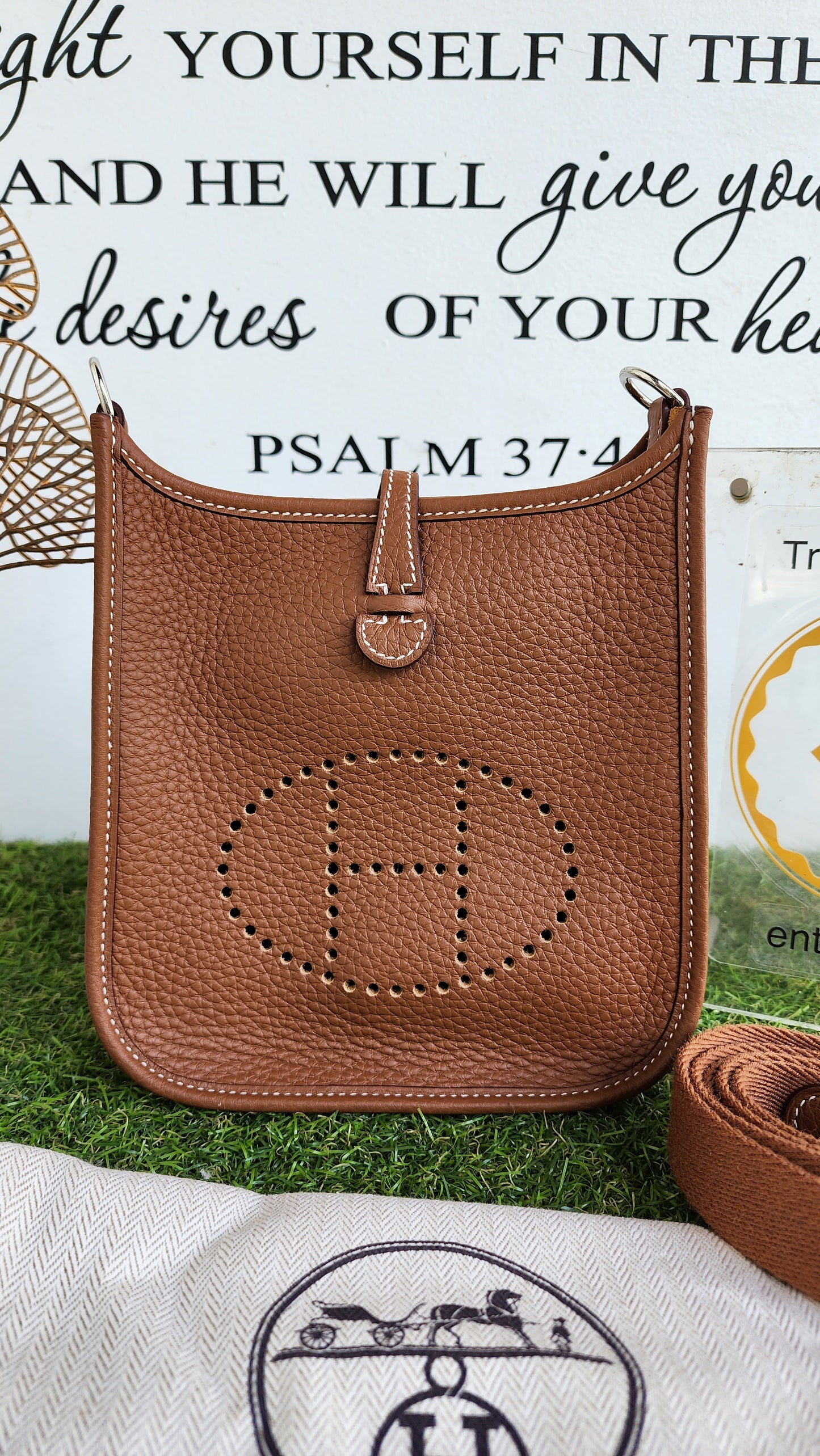 HERMES EVELYNE TPM GOLD