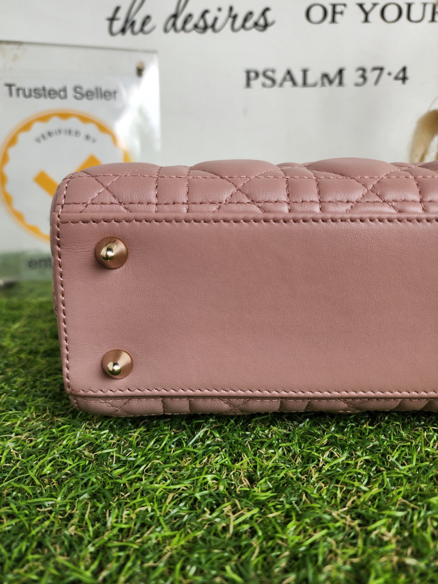 LADY DIOR SMALL ABC NUDE