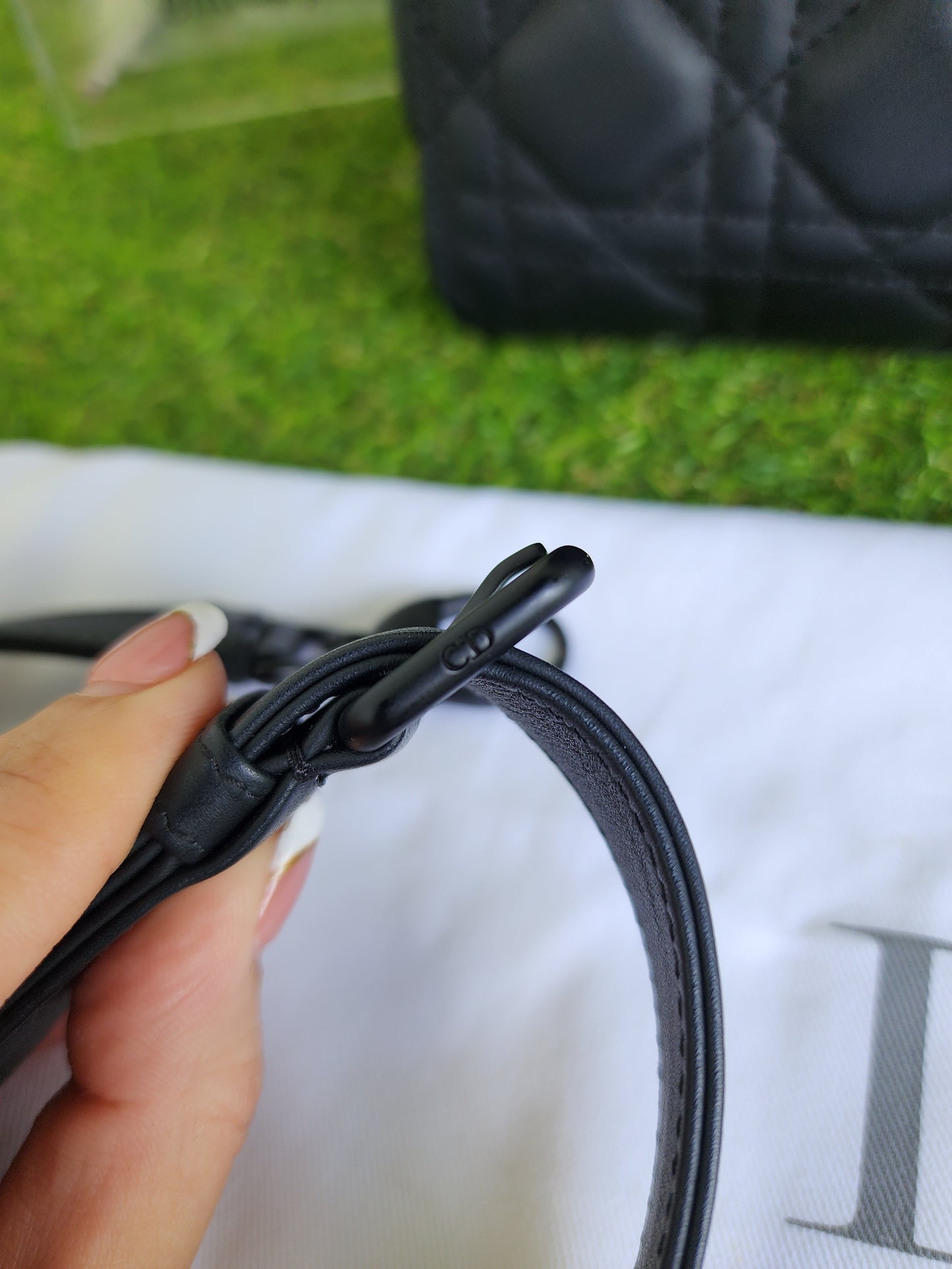 LADY DIOR MEDIUM SO BLACK