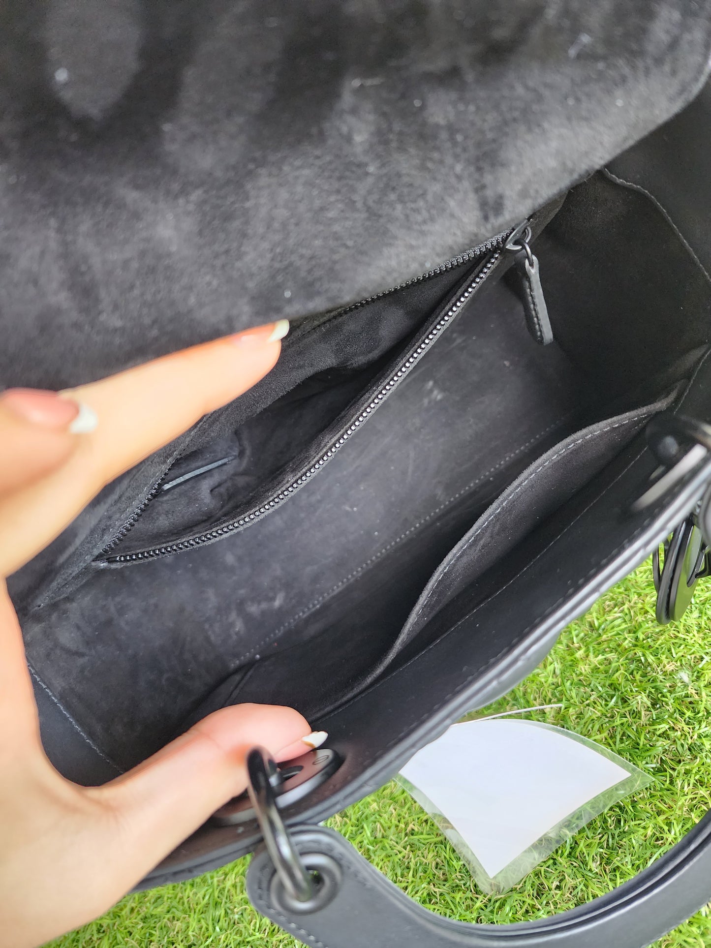 LADY DIOR MEDIUM SO BLACK