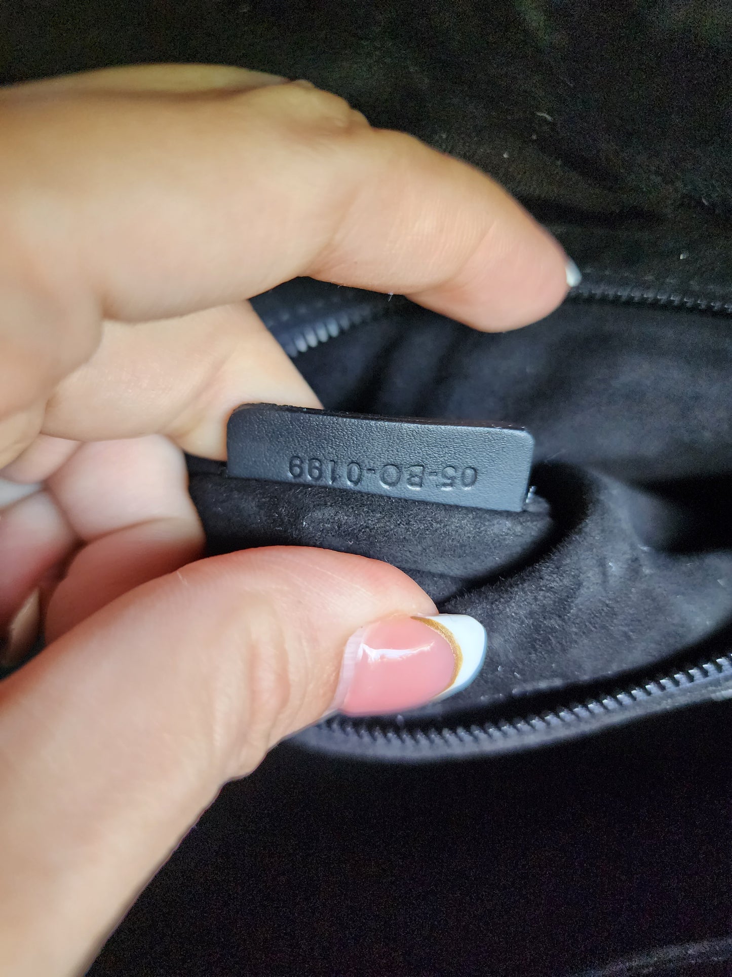 LADY DIOR MEDIUM SO BLACK
