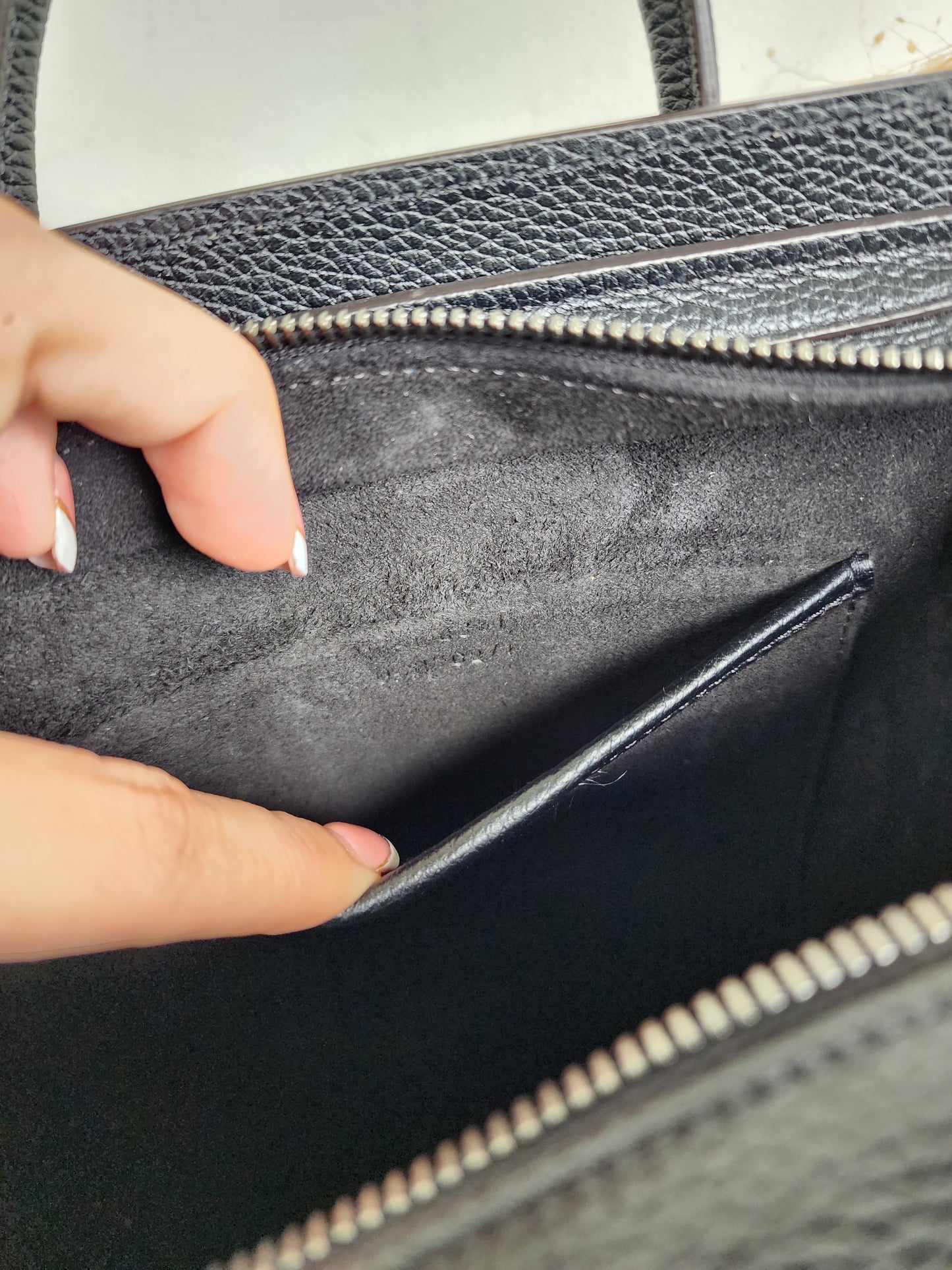 CELINE NANO LUGGAGE BLACK