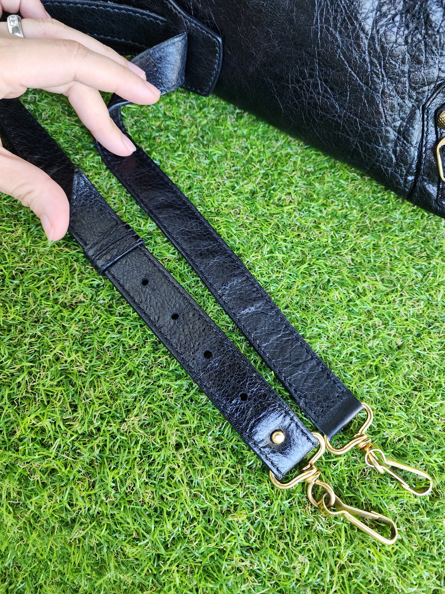 BALENCIAGA VELO BLACK GHW