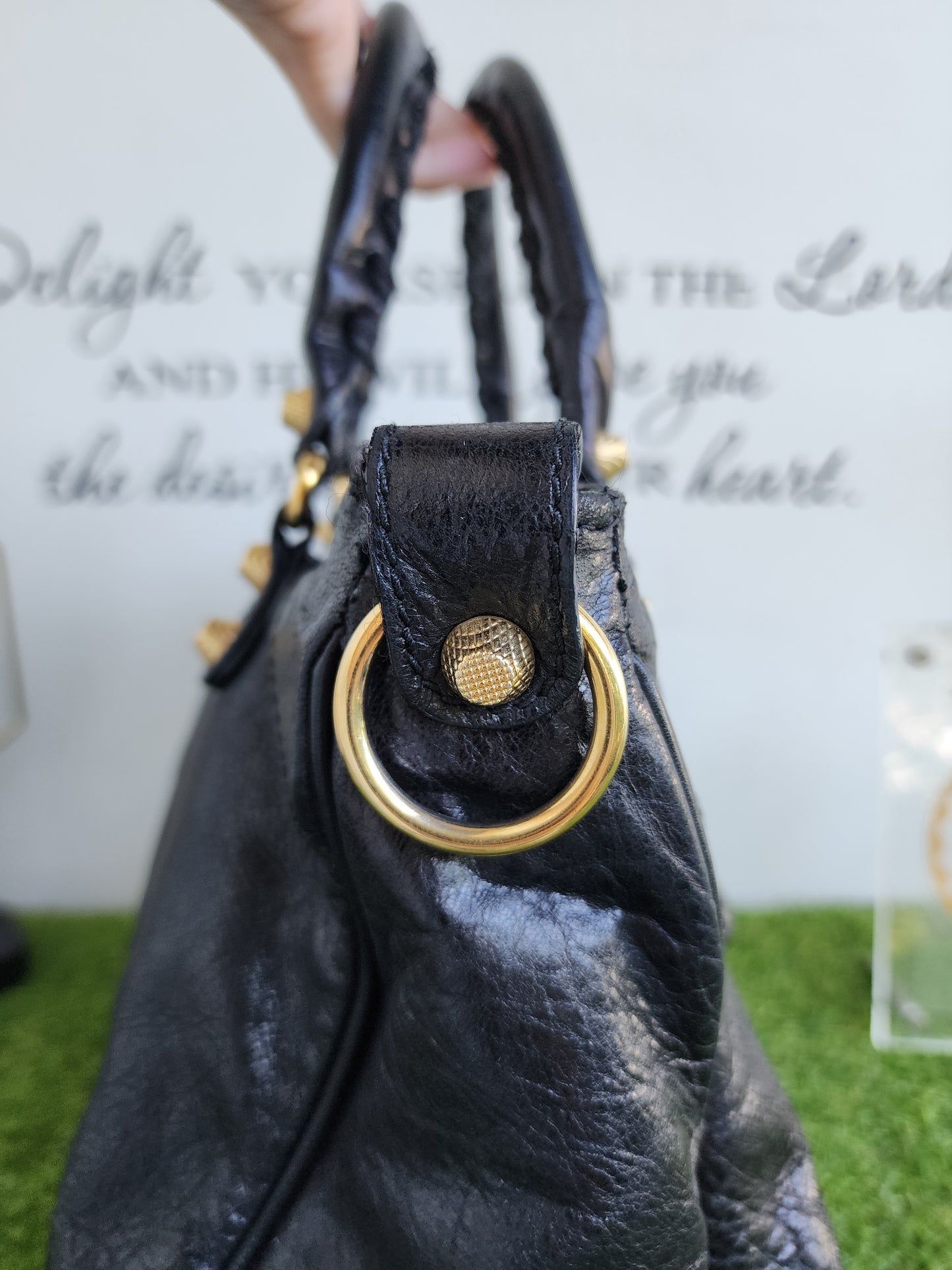 BALENCIAGA VELO BLACK GHW