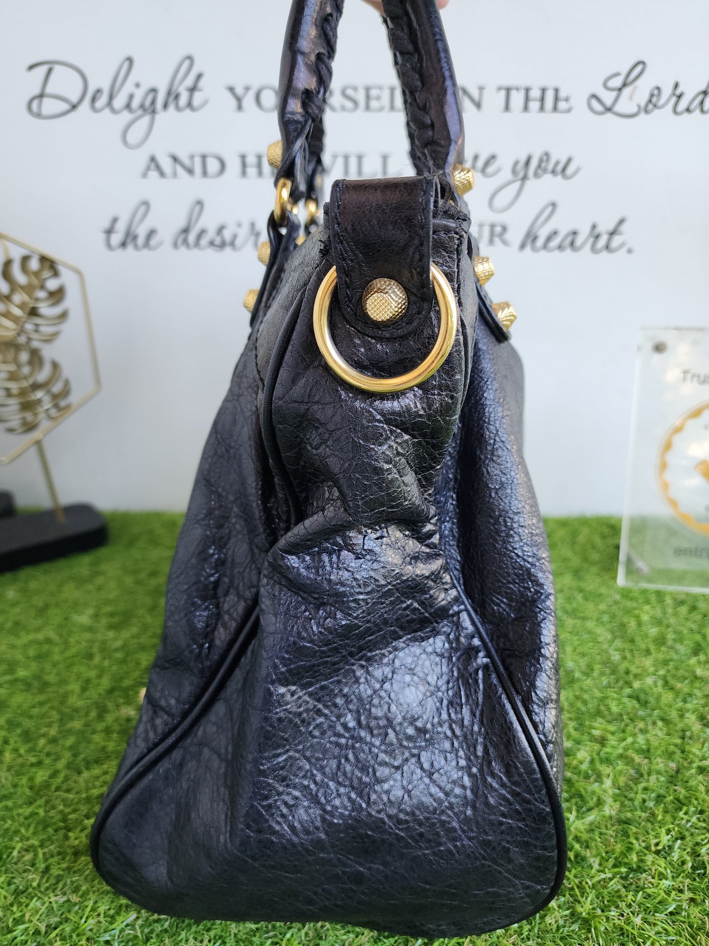 BALENCIAGA VELO BLACK GHW