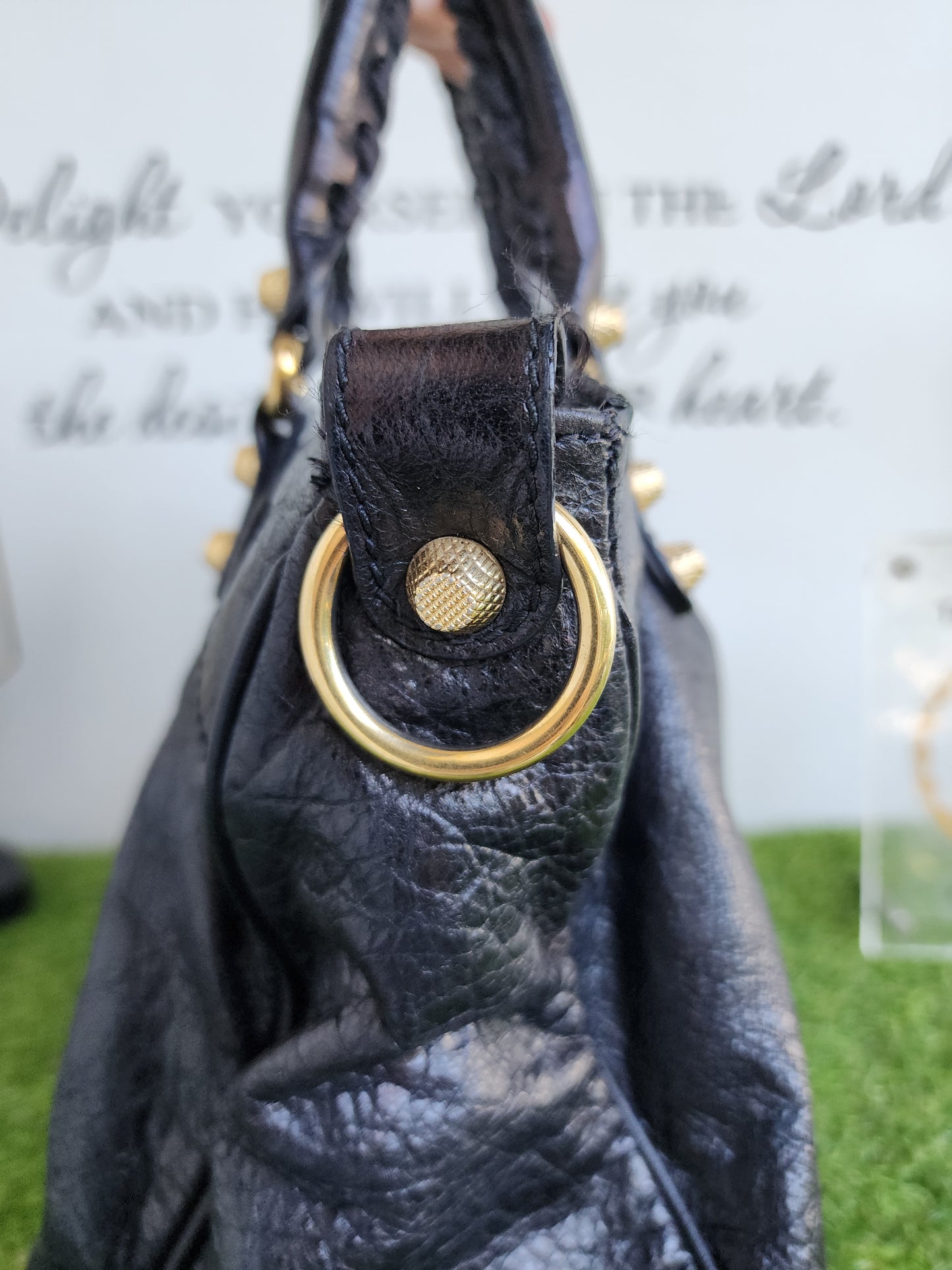 BALENCIAGA VELO BLACK GHW