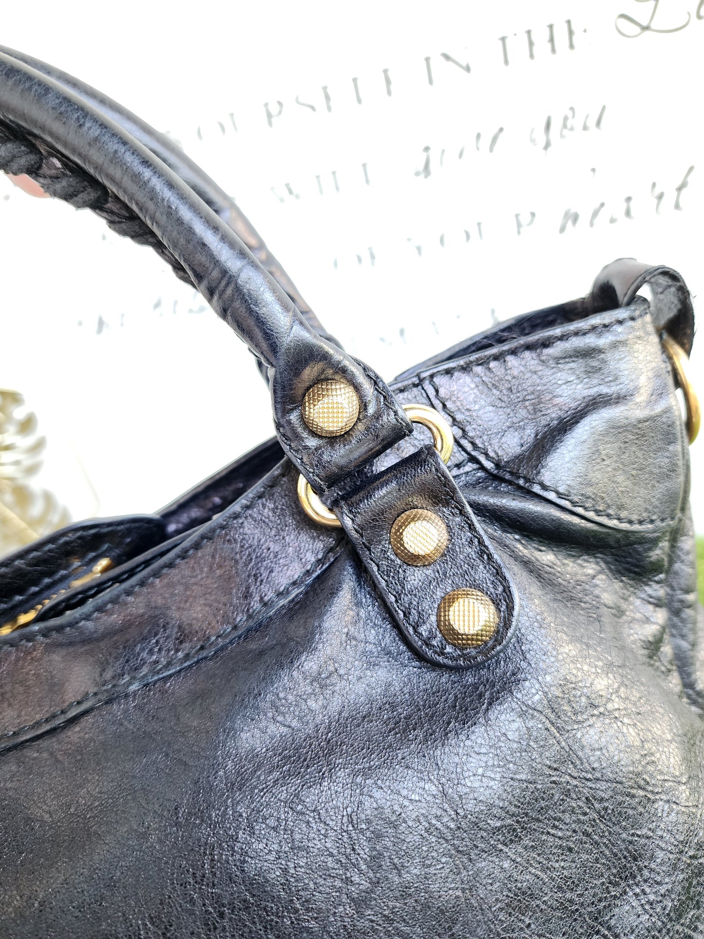 BALENCIAGA VELO BLACK GHW